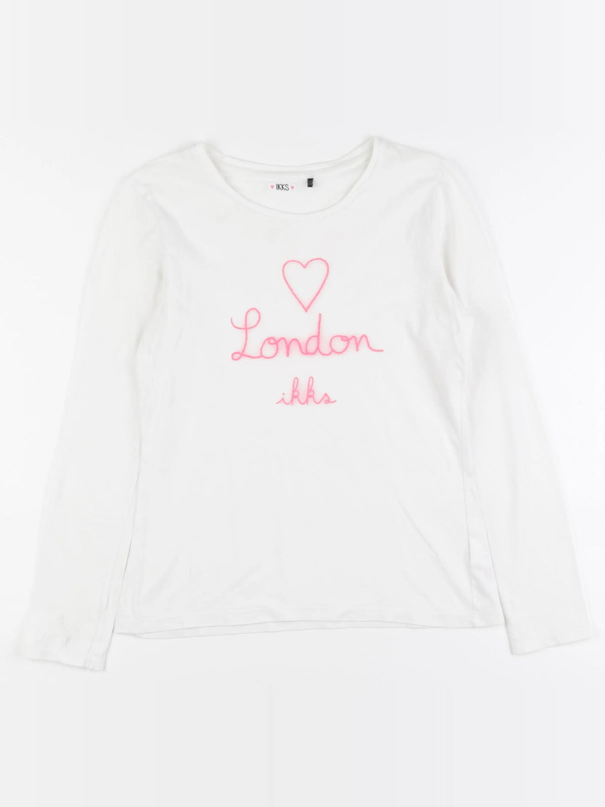 IKKS - tee-shirt blanc - 12 ans