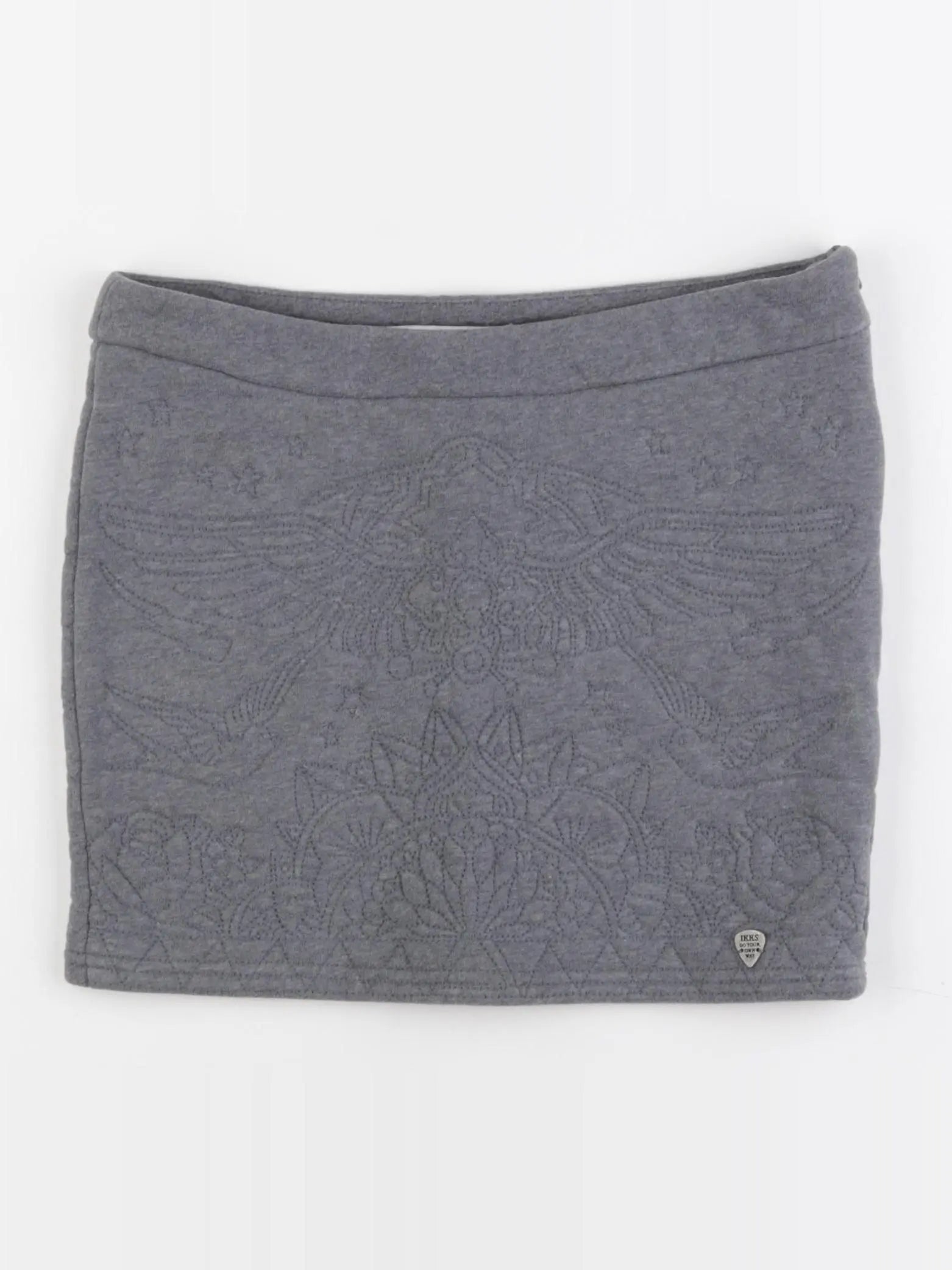 IKKS - jupe gris - 10 ans