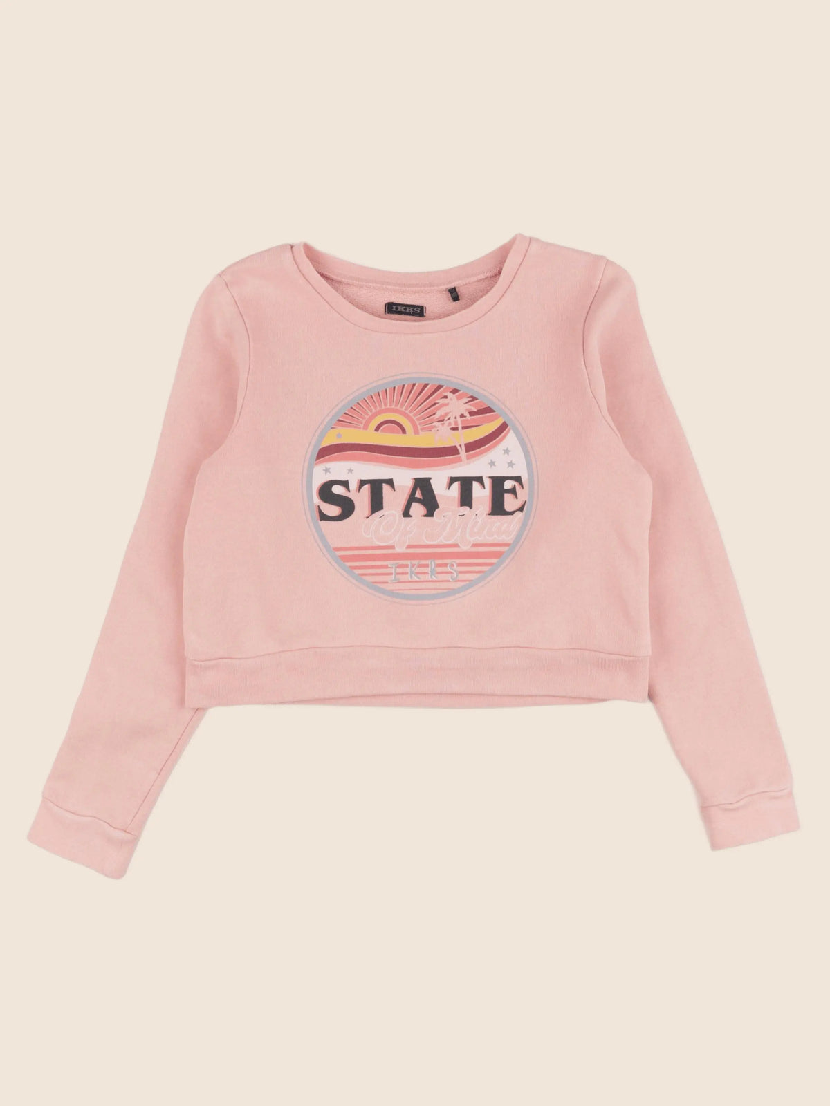IKKS - sweat orange - 10 ans