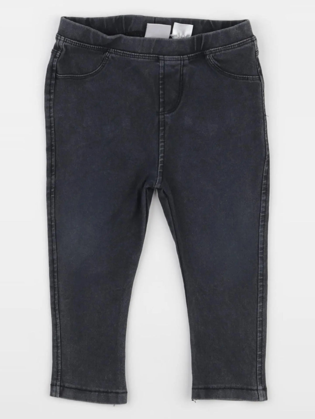Zara - jegging gris - 12/18 mois