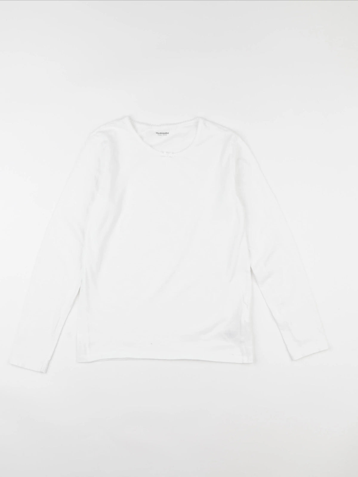 Vertbaudet - maillot de corps blanc - 12 ans