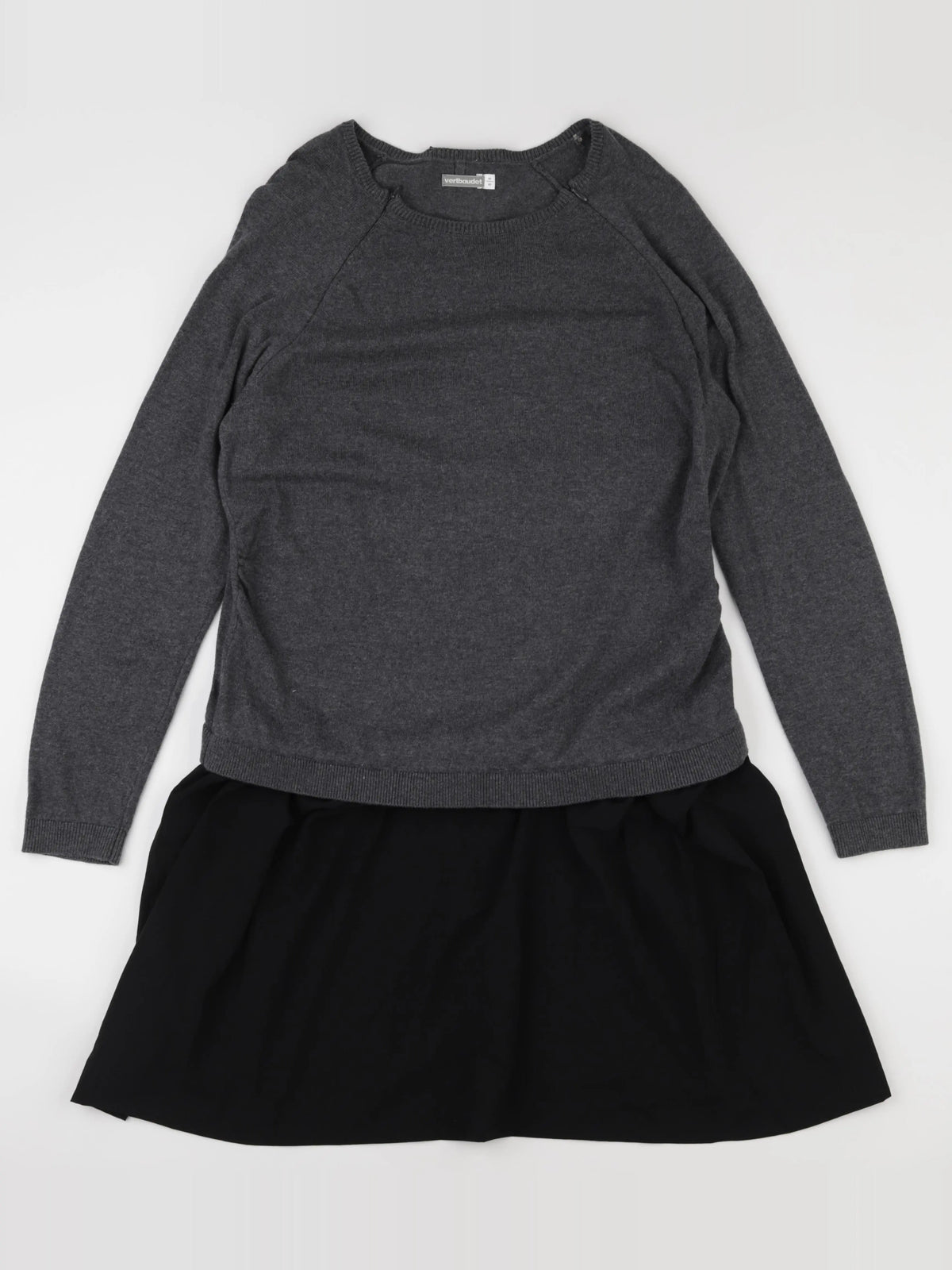 Vertbaudet - robe grossesse gris, noir - 46 à 48