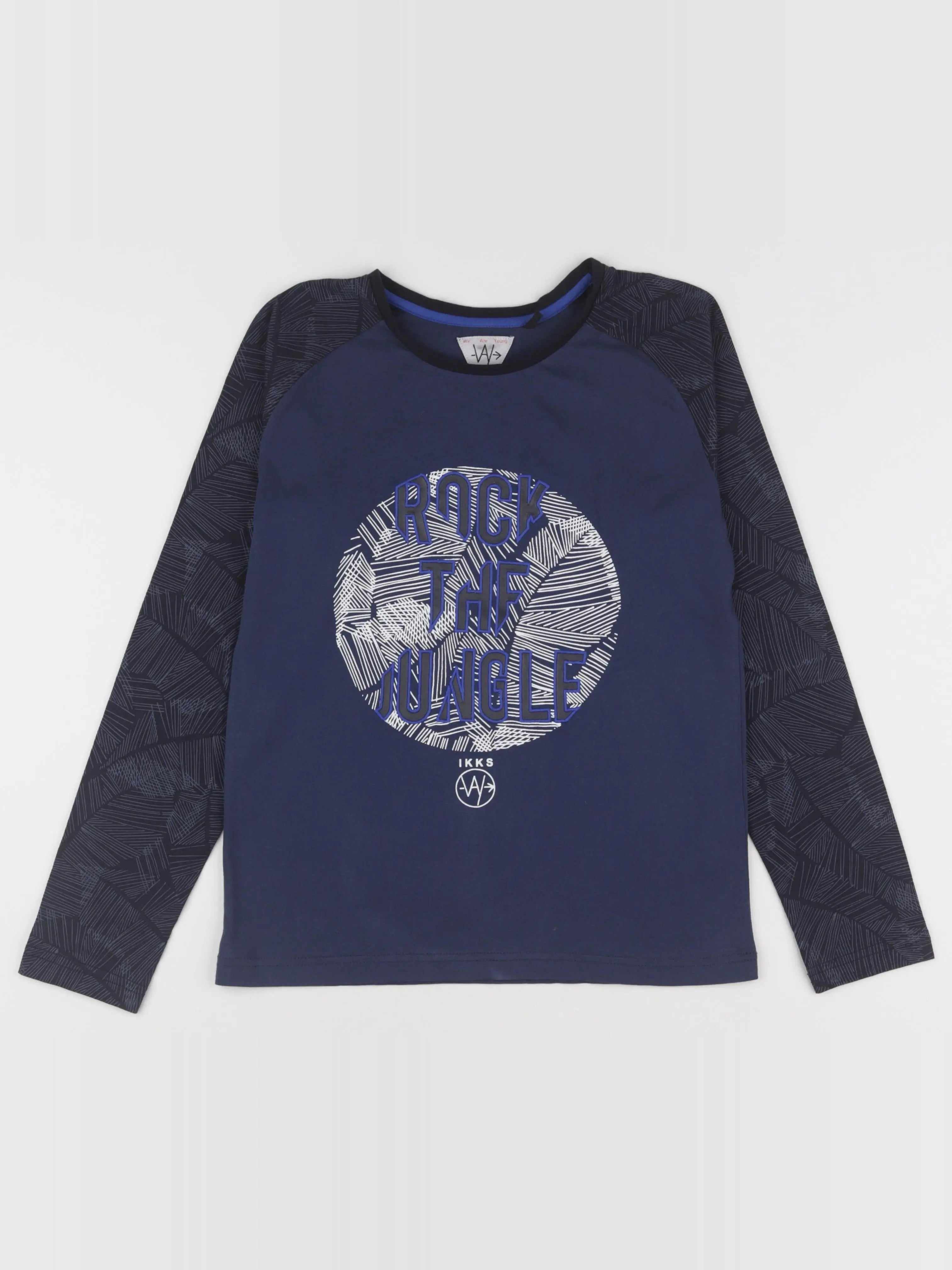 IKKS - tee-shirt bleu - 14 ans