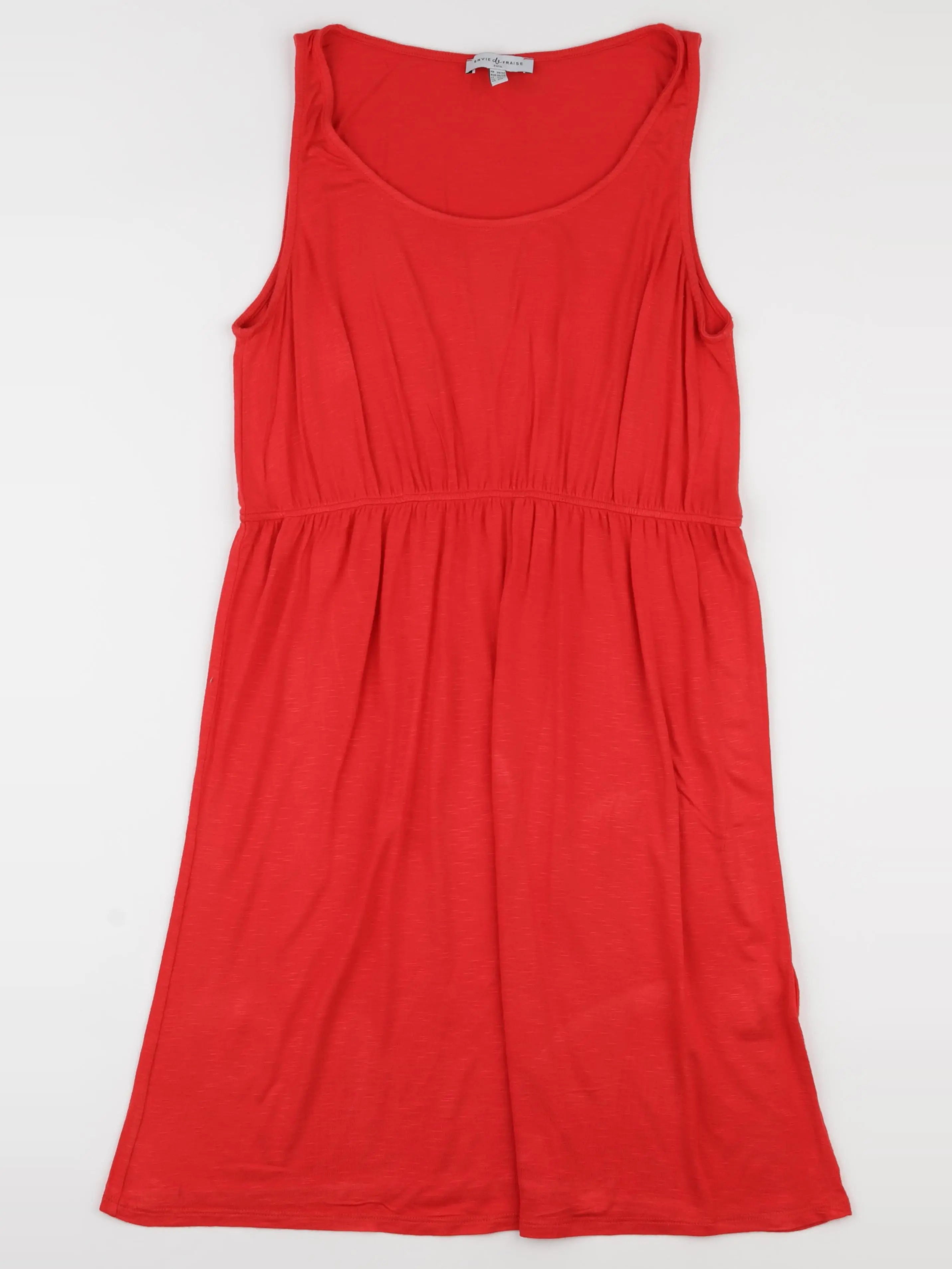 Envie de fraise - robe grossesse rouge - 38 à 40
