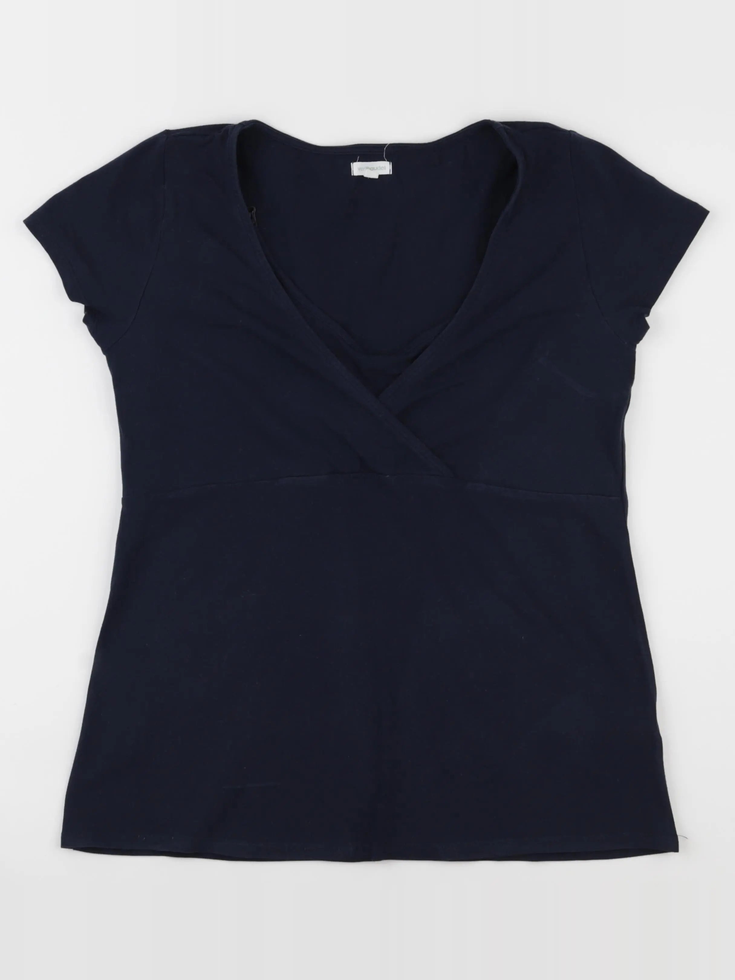 Vertbaudet - tee-shirt allaitement bleu - 38 à 40