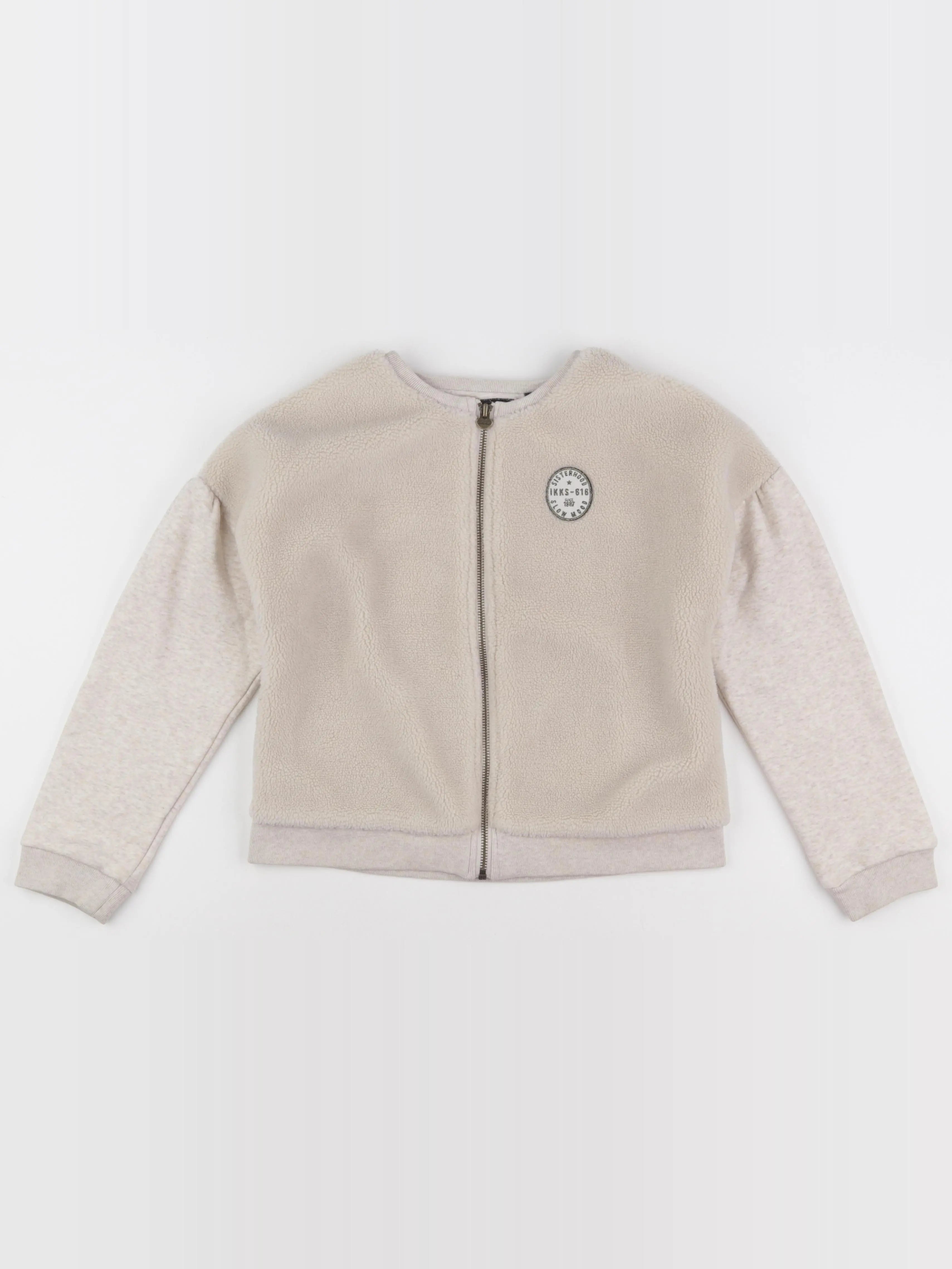 IKKS - sweat beige - 12 ans