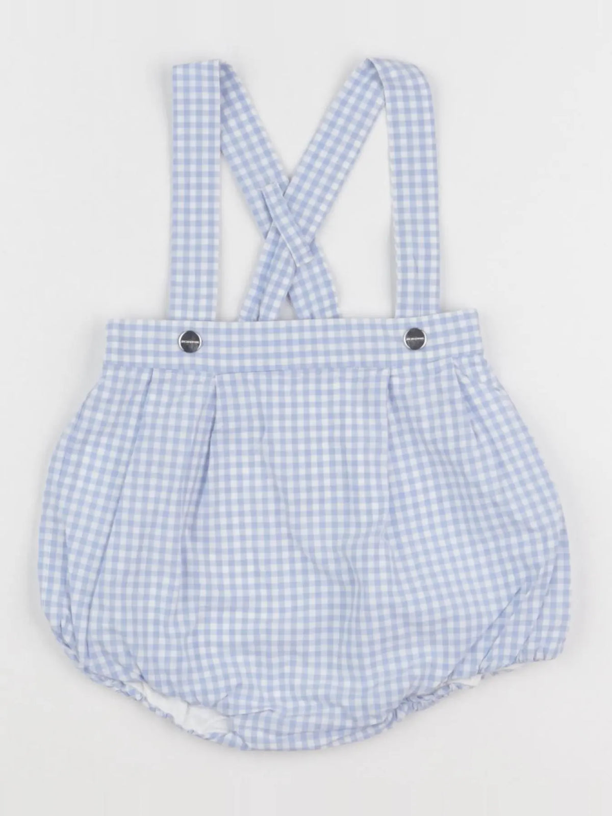 Jacadi - short blanc, bleu - 6 mois