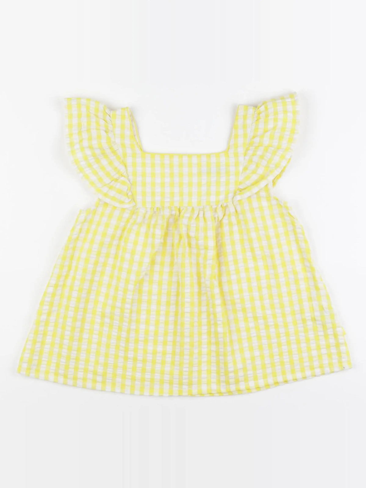 Okaidi - blouse blanc, jaune - 8 ans