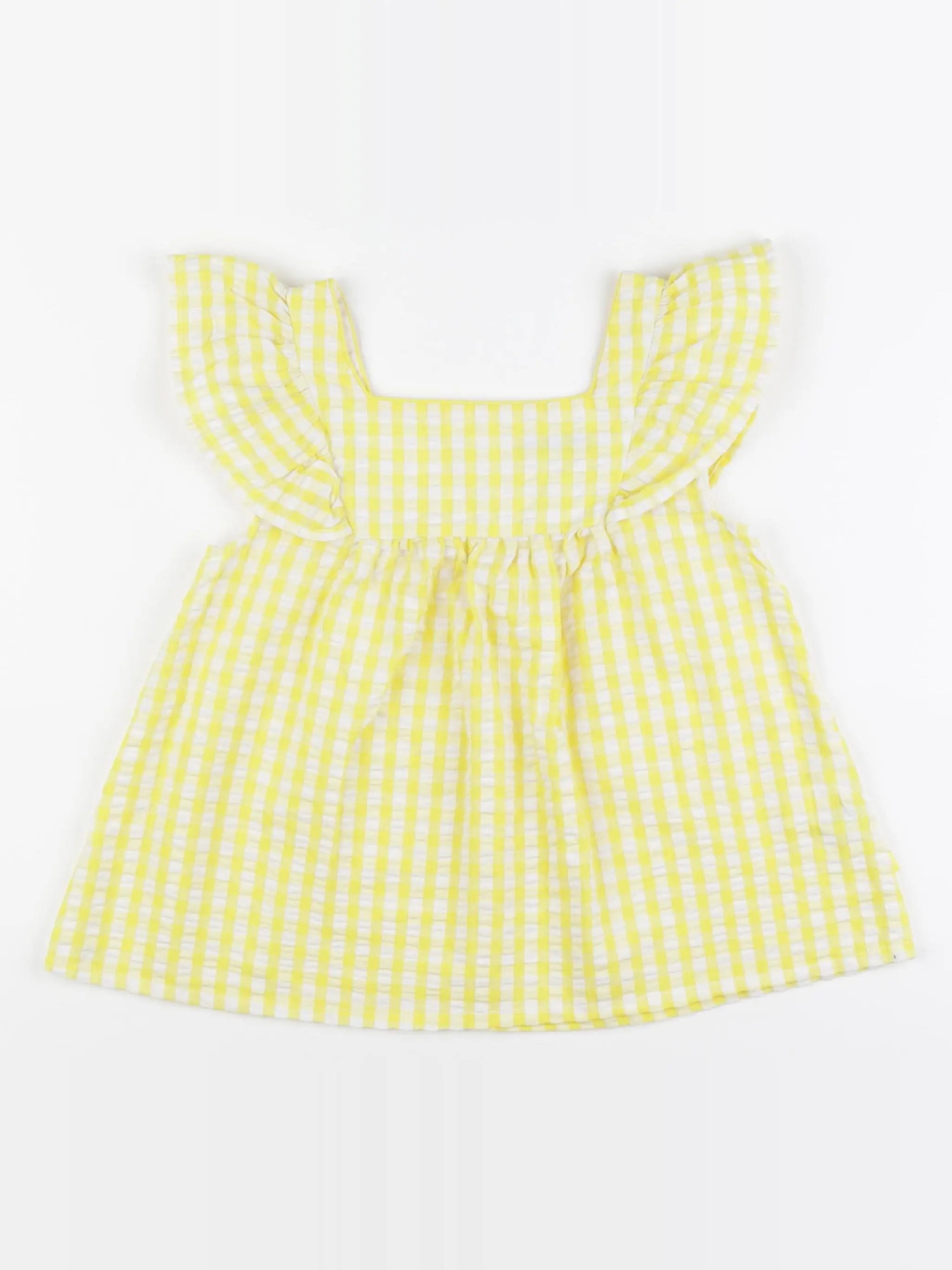 Okaidi - blouse blanc, jaune - 8 ans