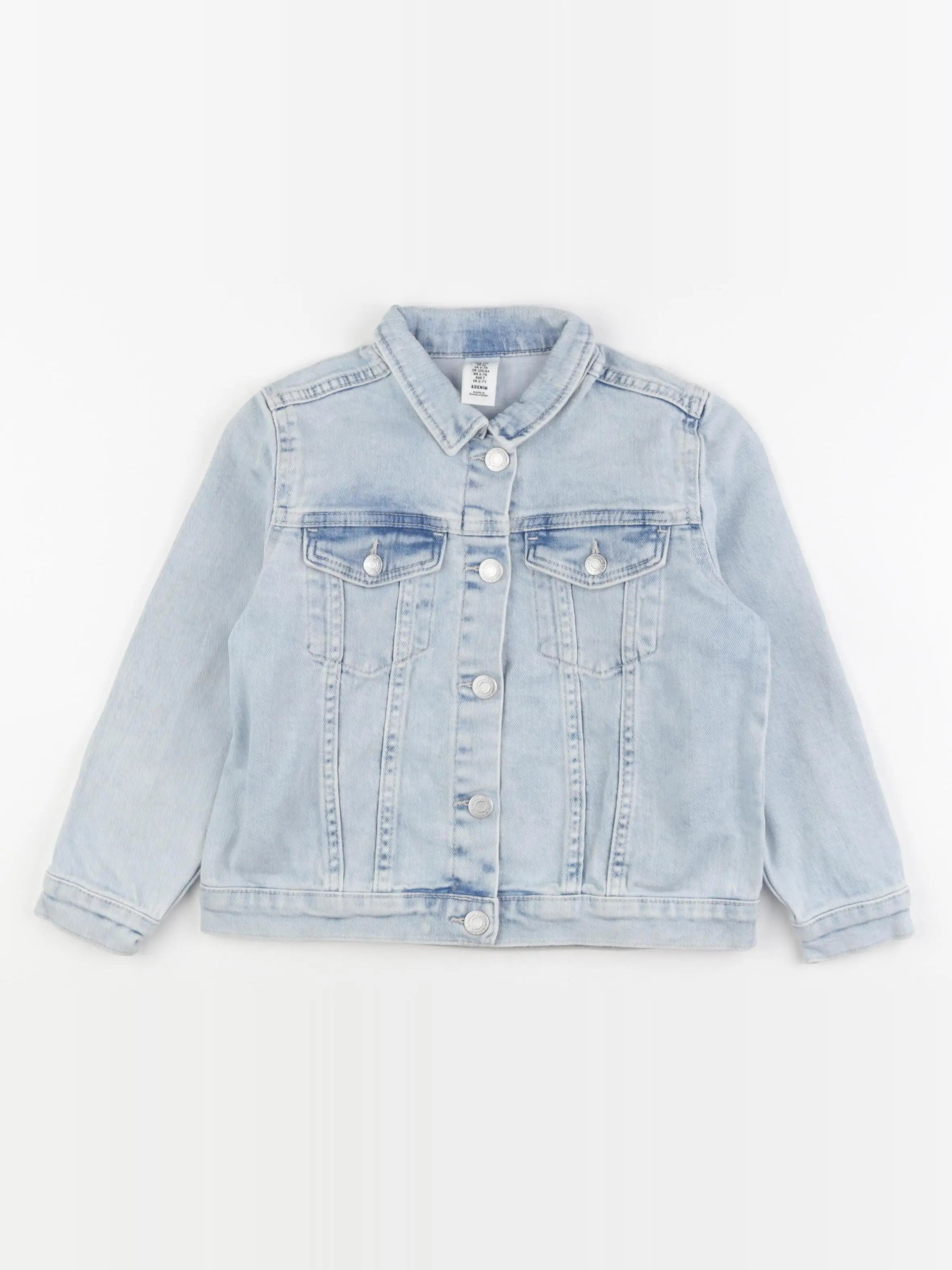 H&M - veste bleu - 6 ans