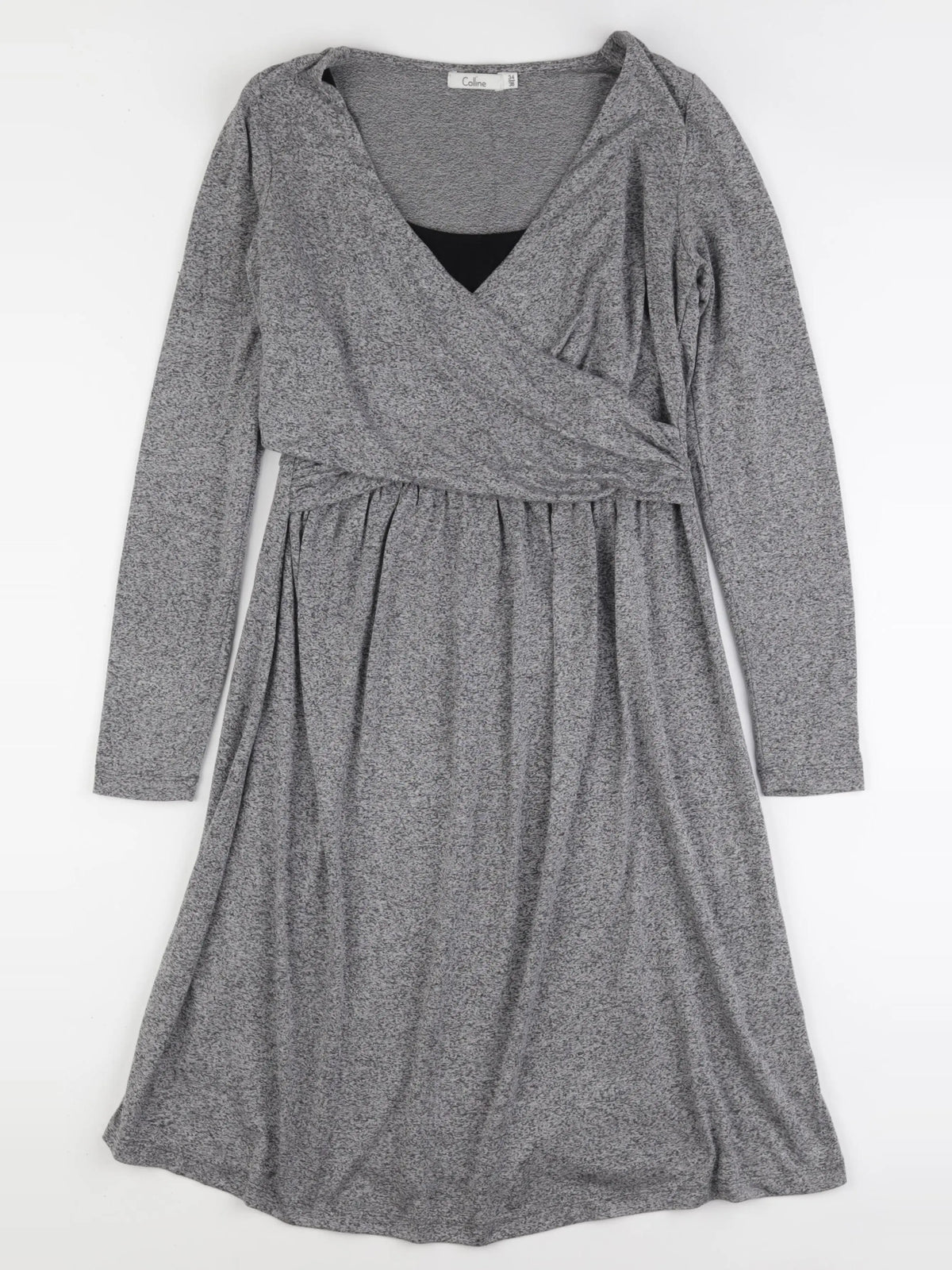 Vertbaudet - robe grossesse, allaitement gris - 34 à 36