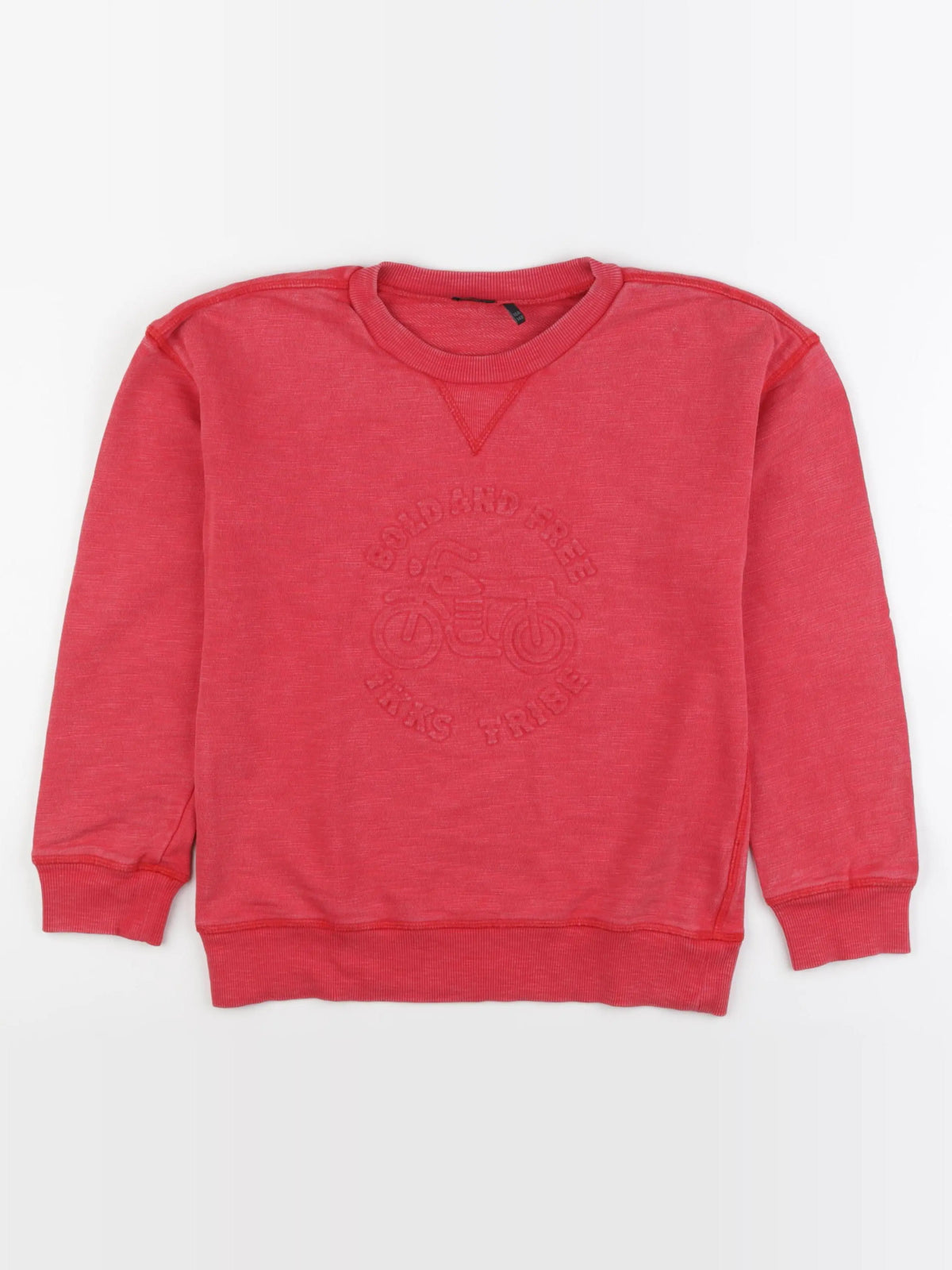 IKKS - sweat rouge - 10 ans