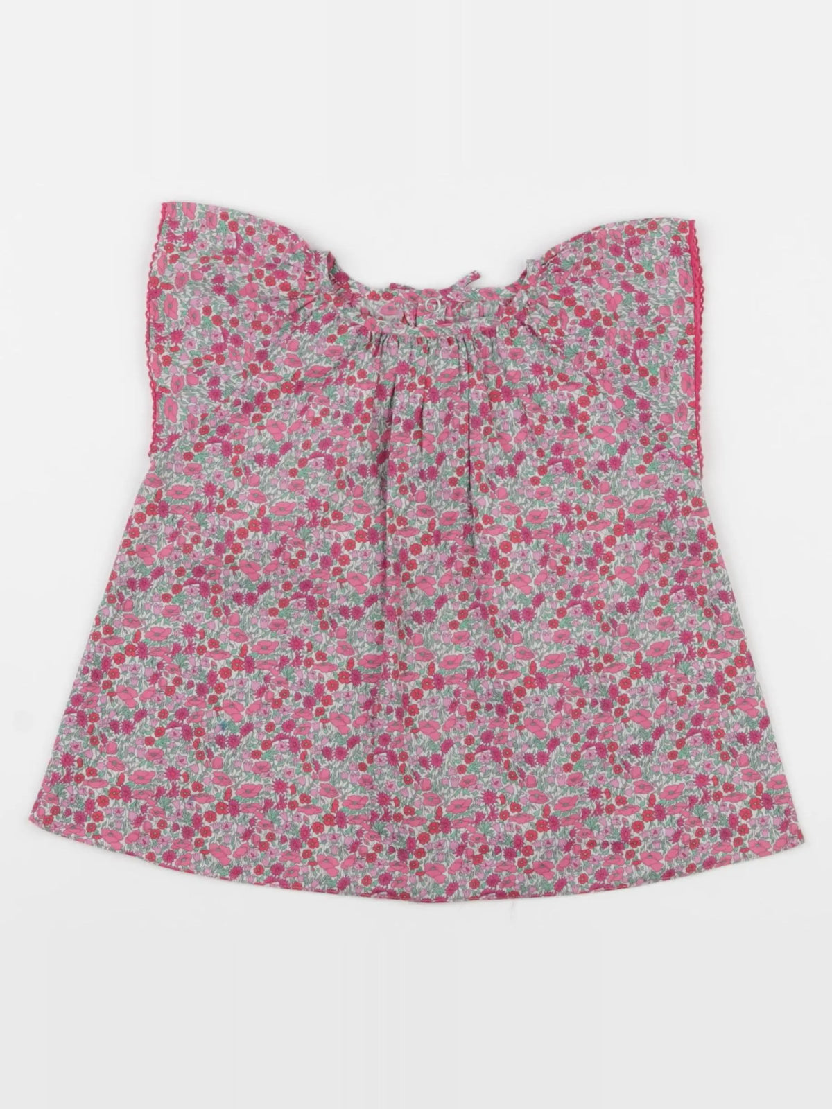 Jacadi - blouse liberty rose - 24 mois