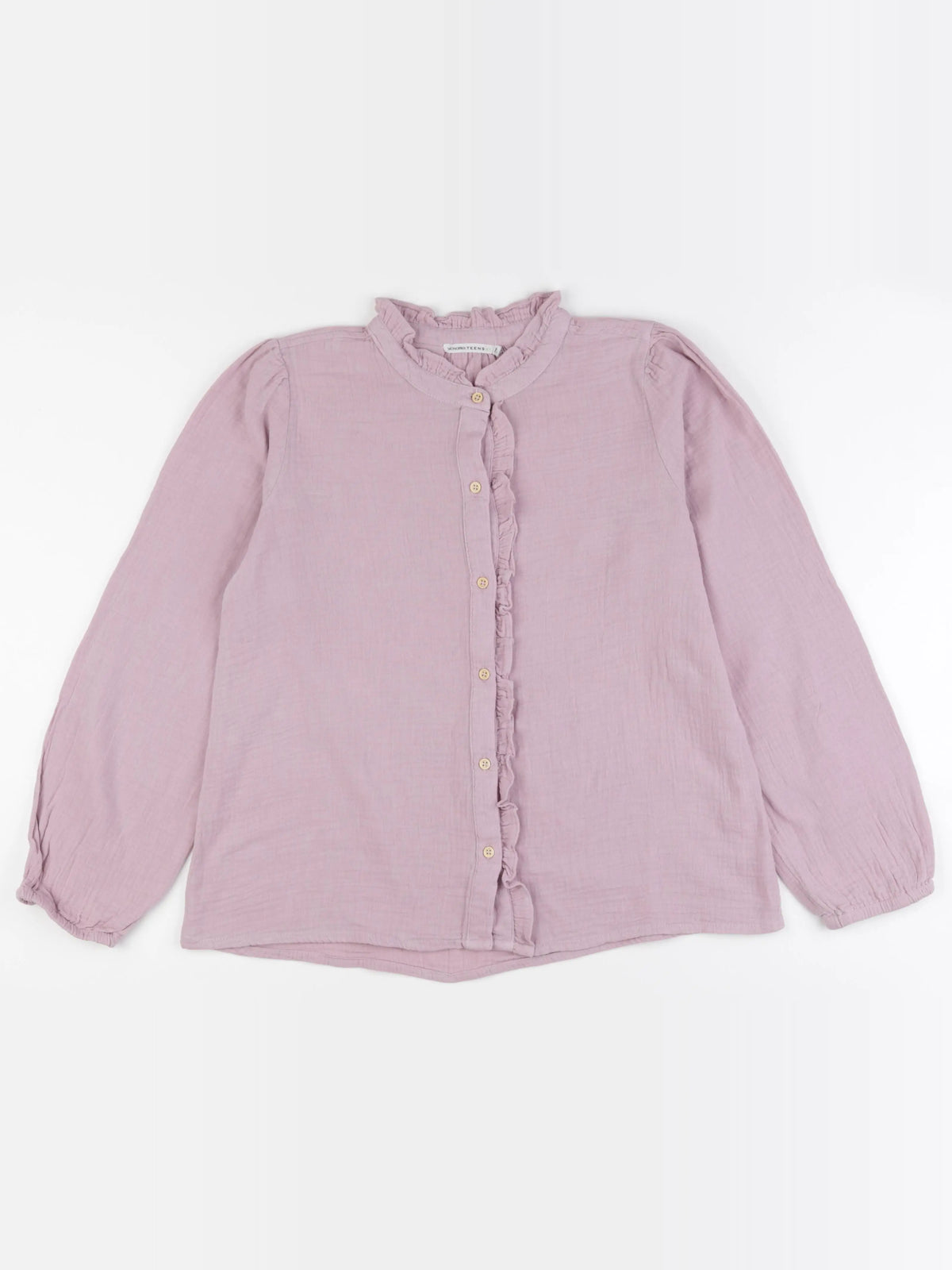 Monoprix - blouse violet - 14 ans