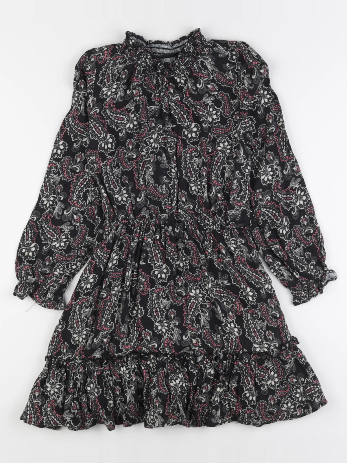 IKKS - robe noir - 8 ans