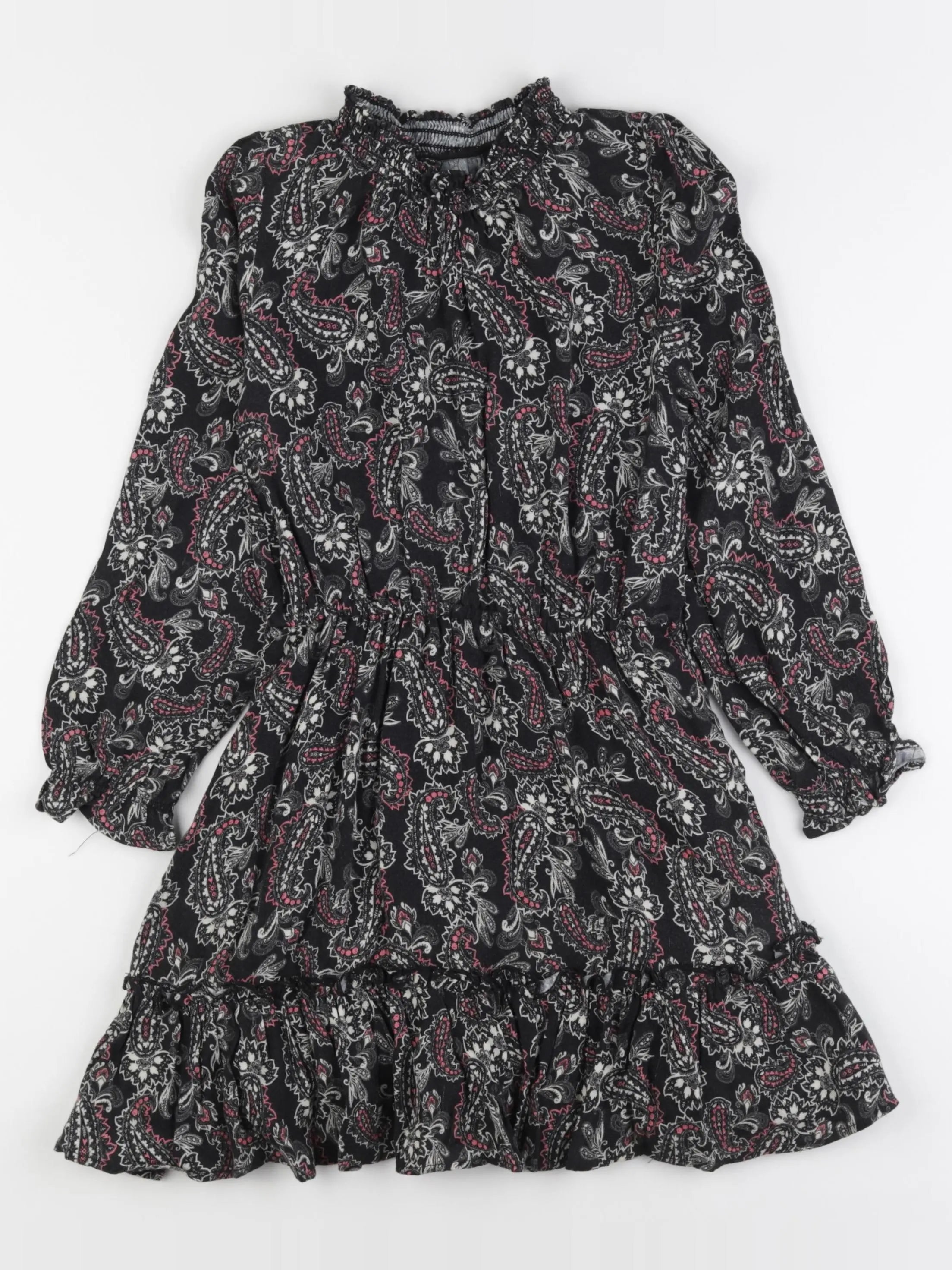 IKKS - robe noir - 8 ans