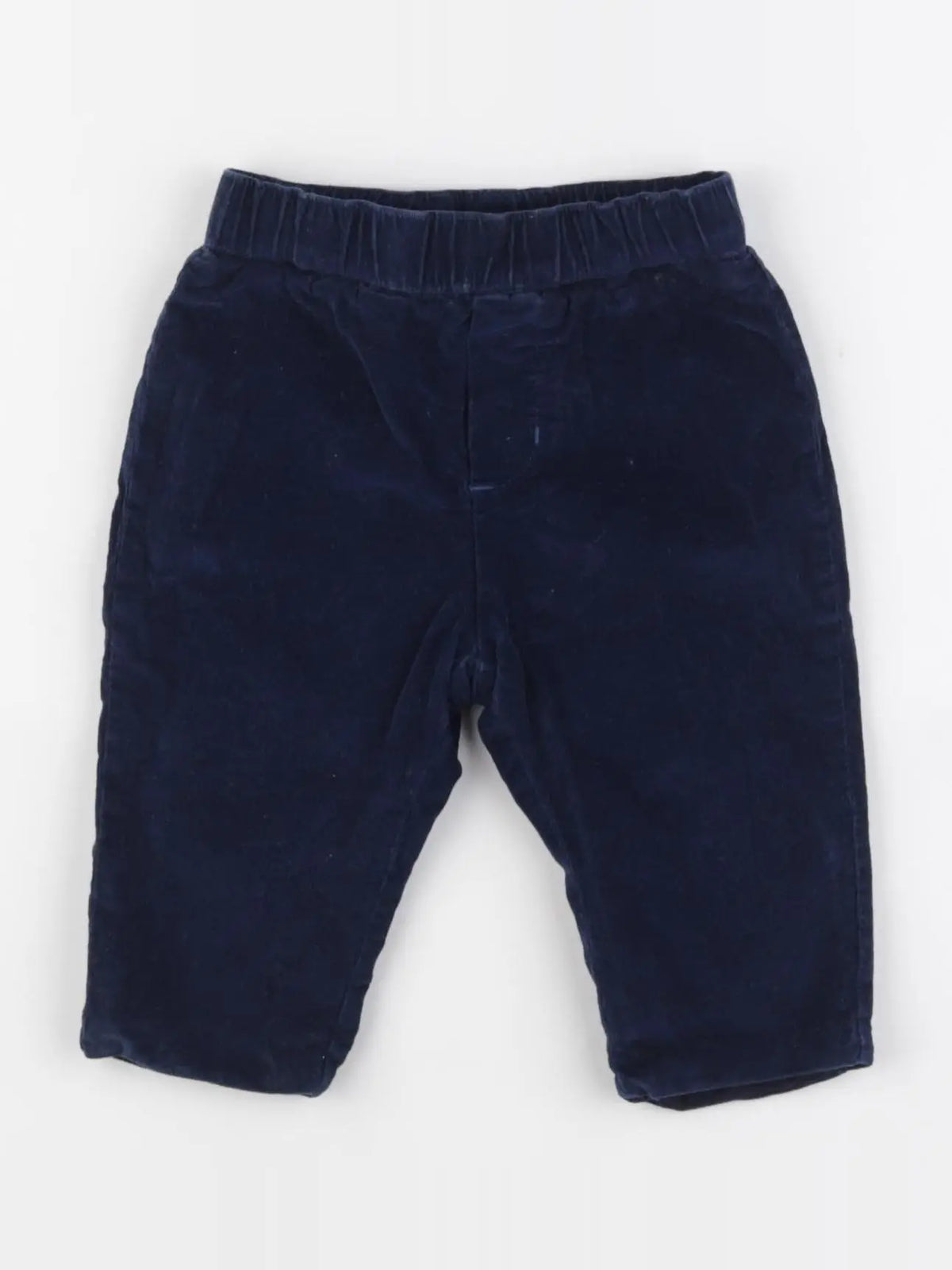 Jacadi - pantalon doublé bleu - 6 mois