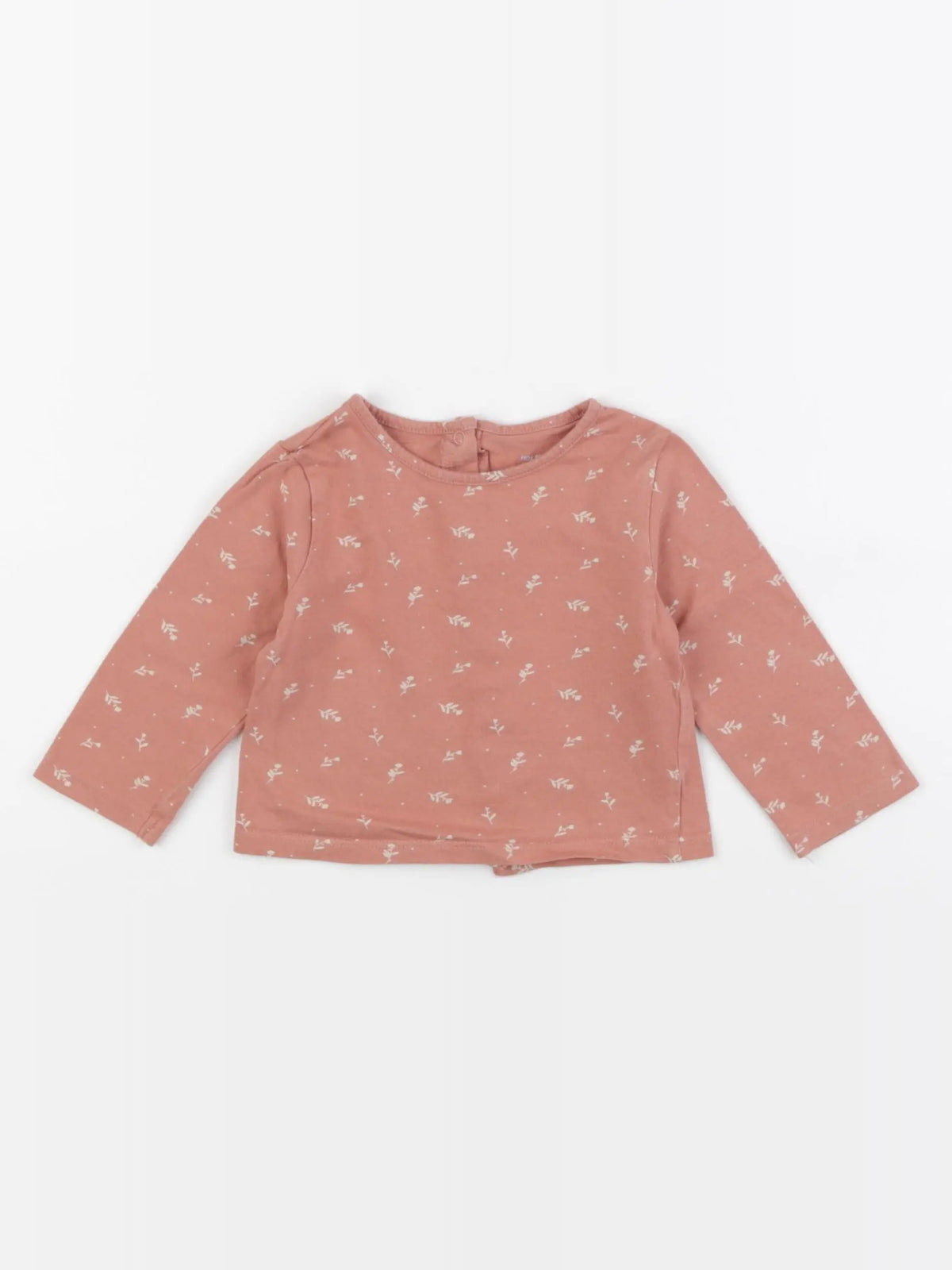 Vertbaudet - tee-shirt rose - 6 mois