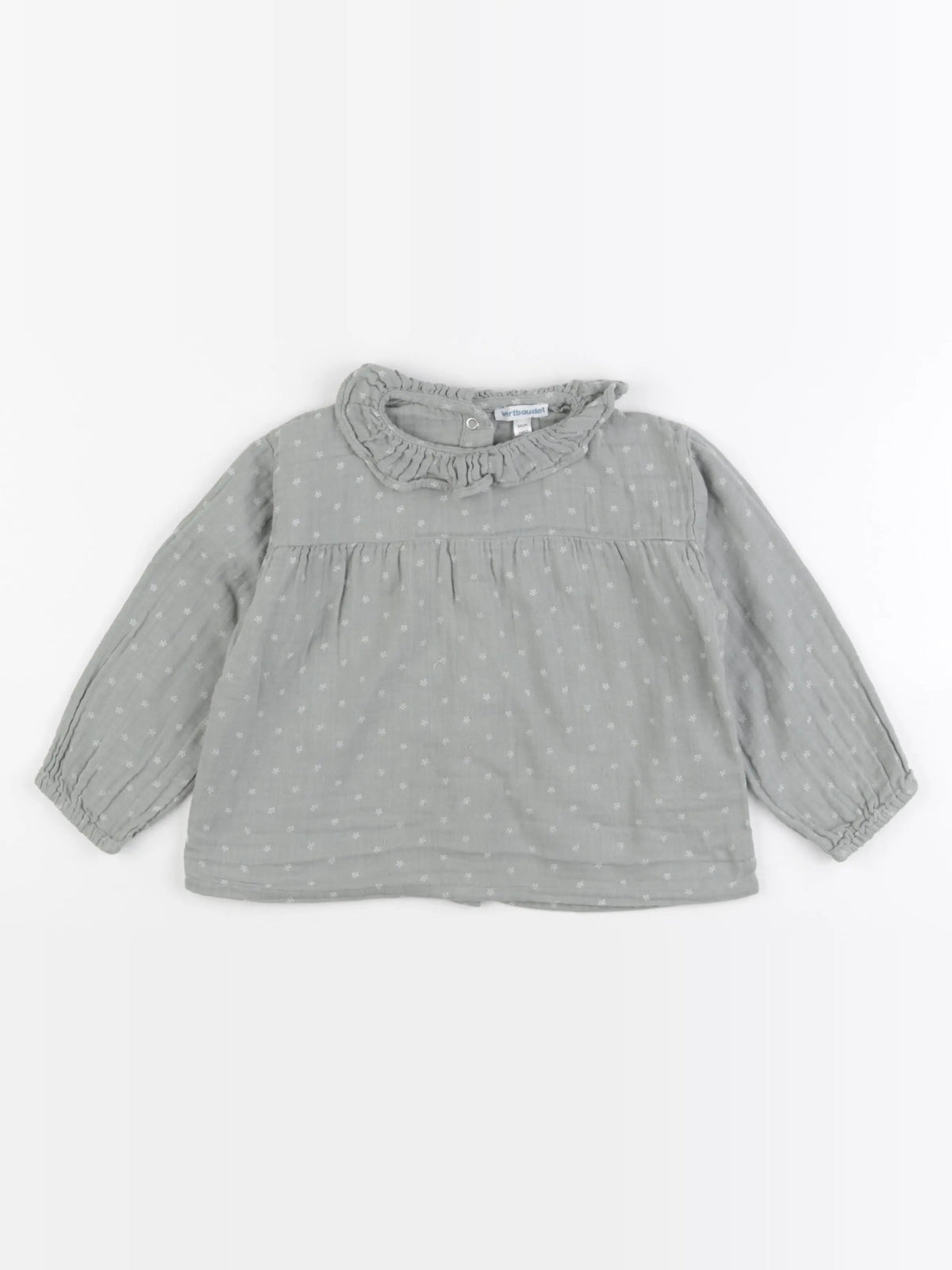 Vertbaudet - blouse vert - 3 ans