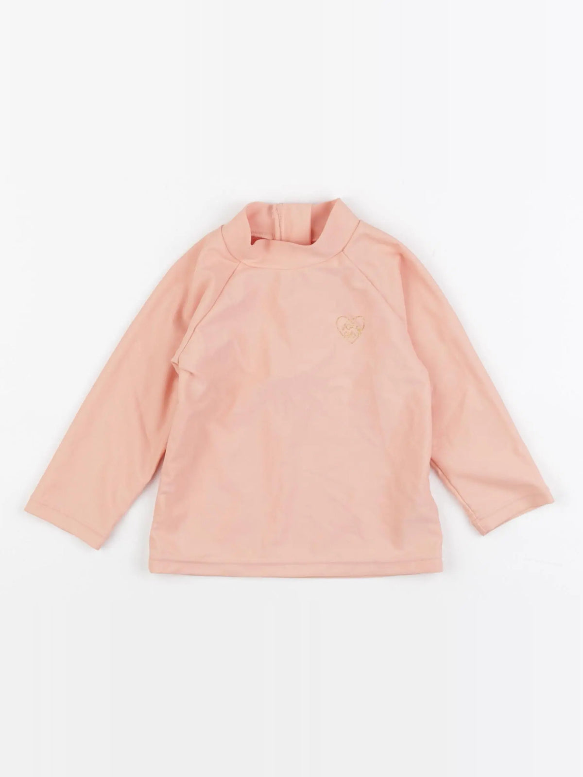 Vertbaudet - tee-shirt de bain rose - 12 mois