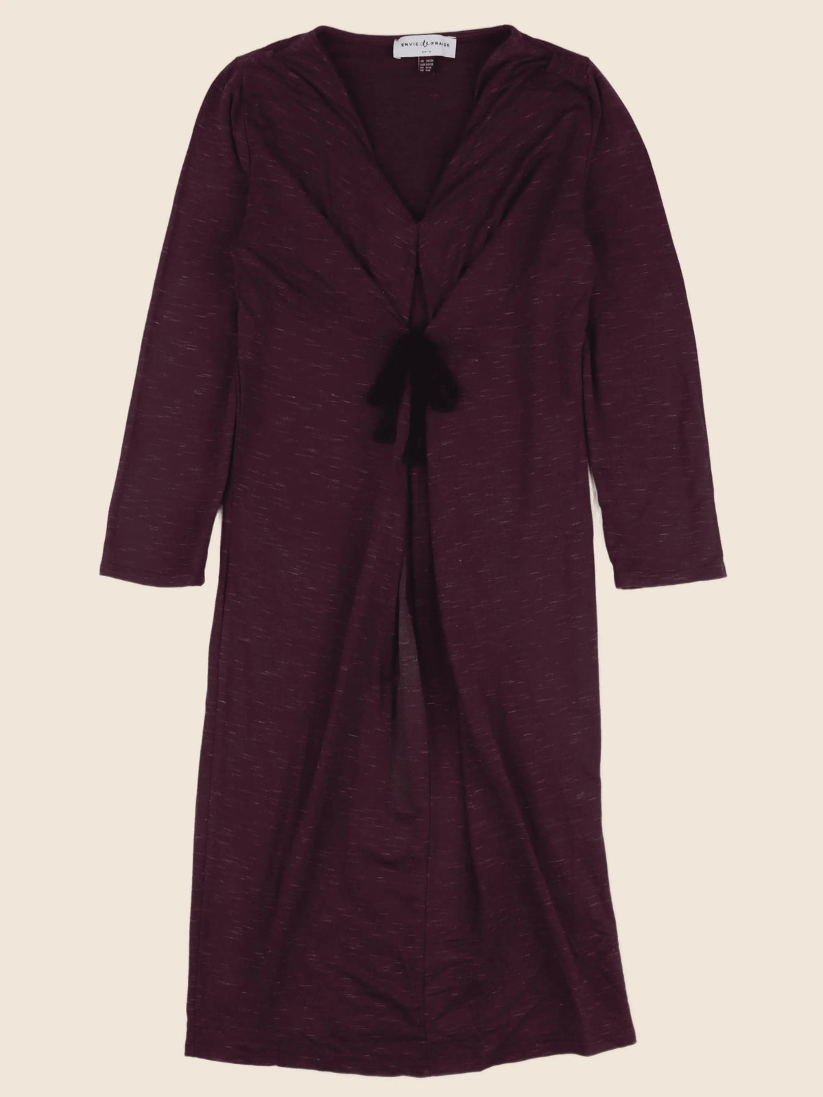 Envie de fraise - robe grossesse violet - 36 à 38