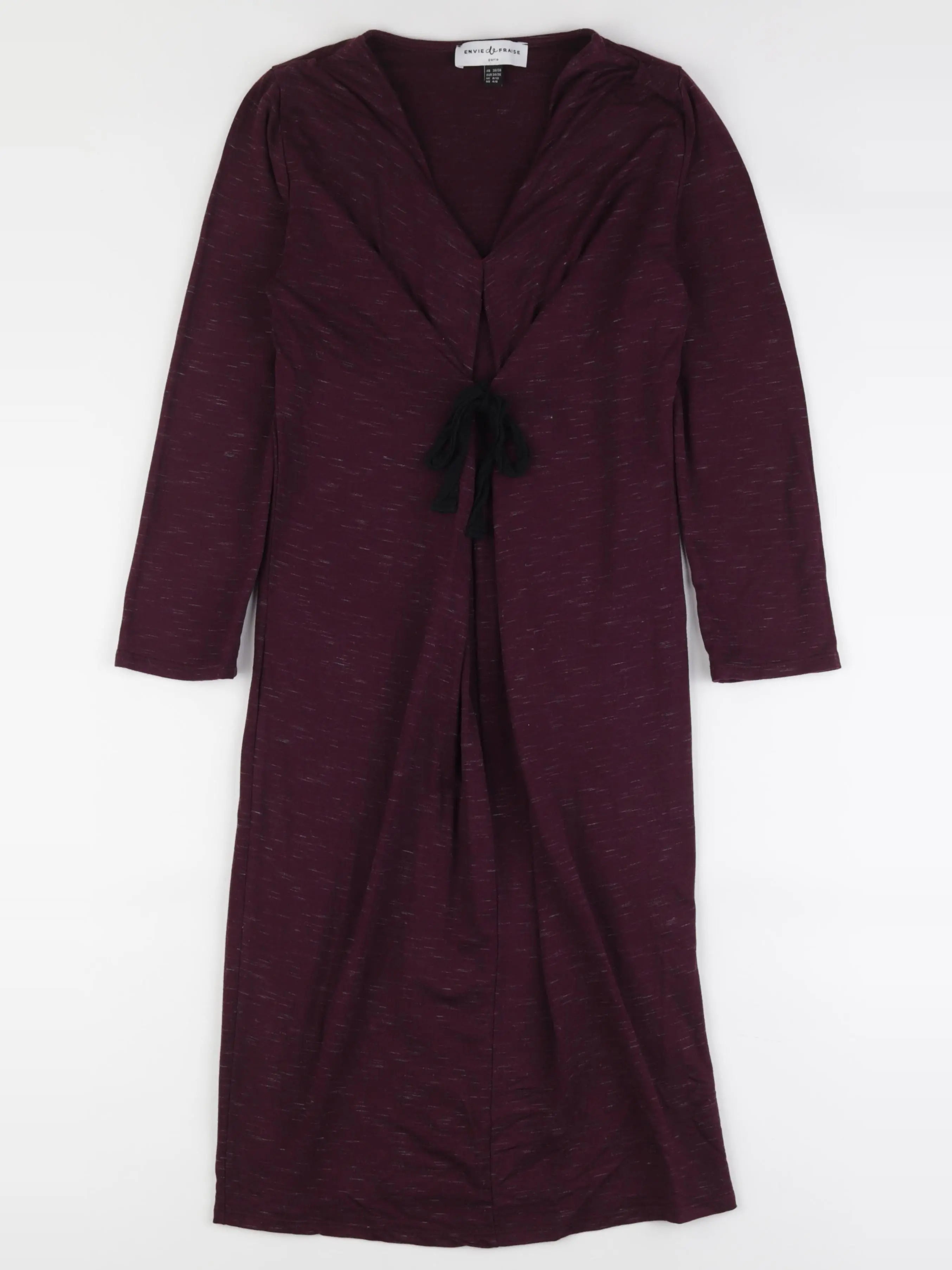 Envie de fraise - robe grossesse violet - 36 à 38