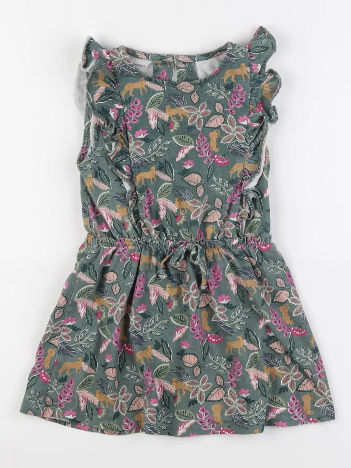Vertbaudet - robe multicolore - 3 ans