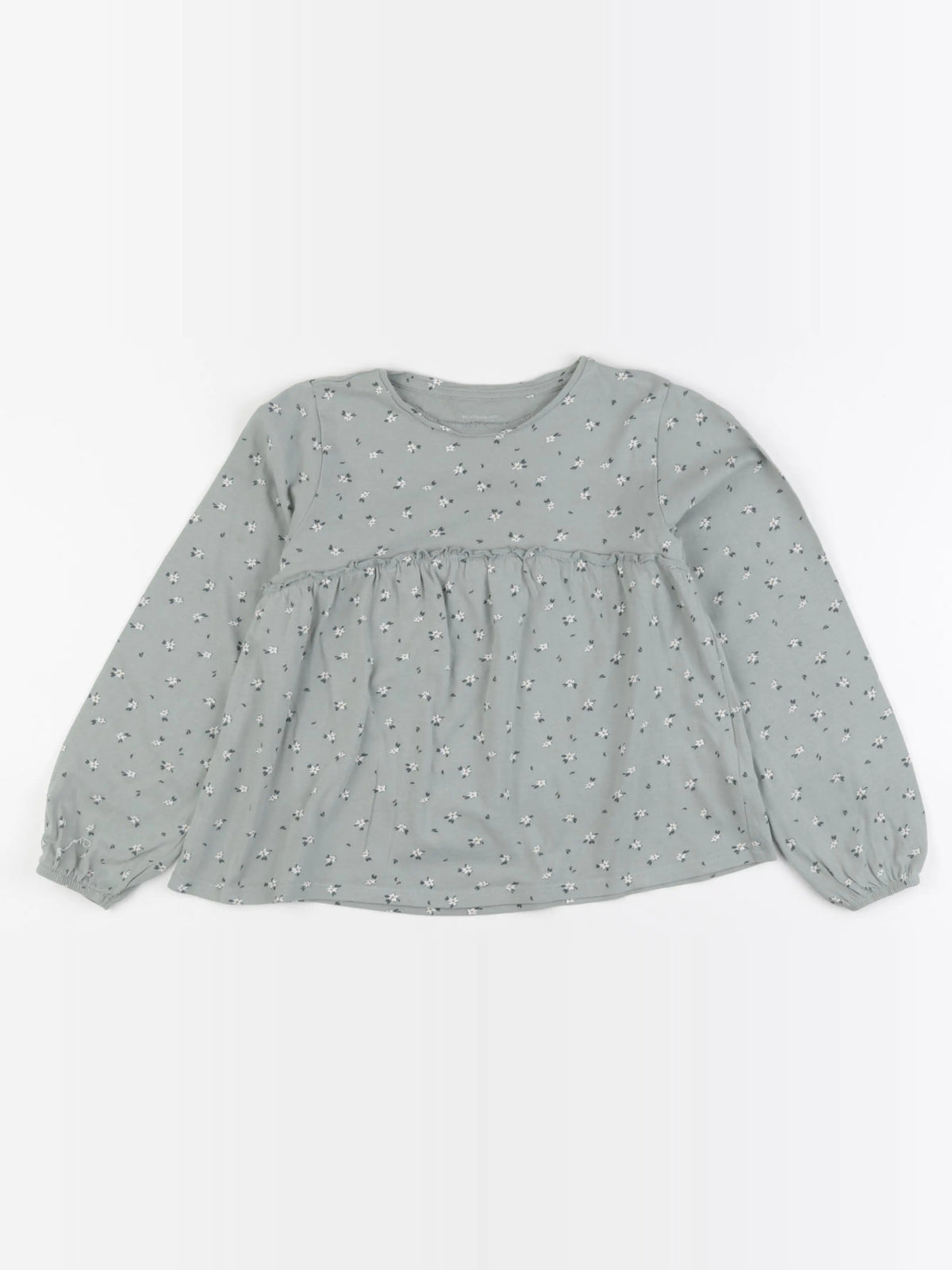 Vertbaudet - tee-shirt vert - 8 ans