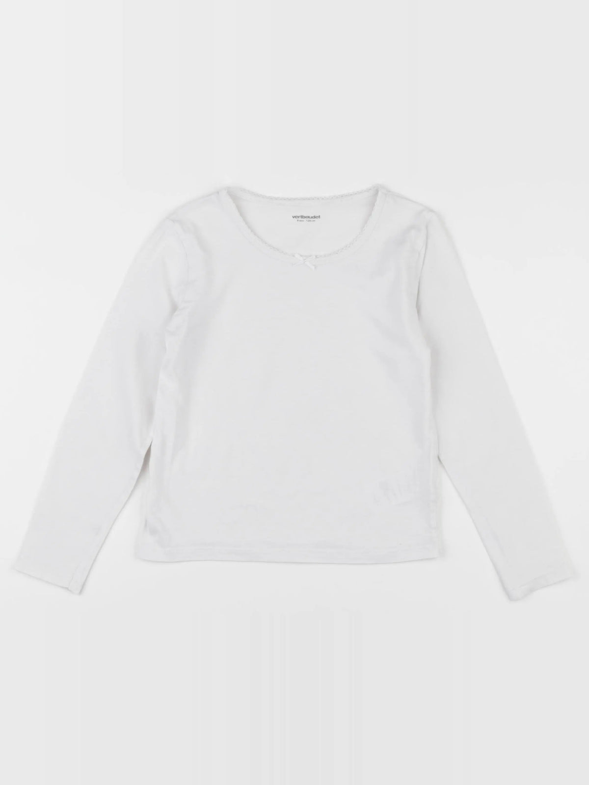 Vertbaudet - maillot de corps blanc - 8 ans