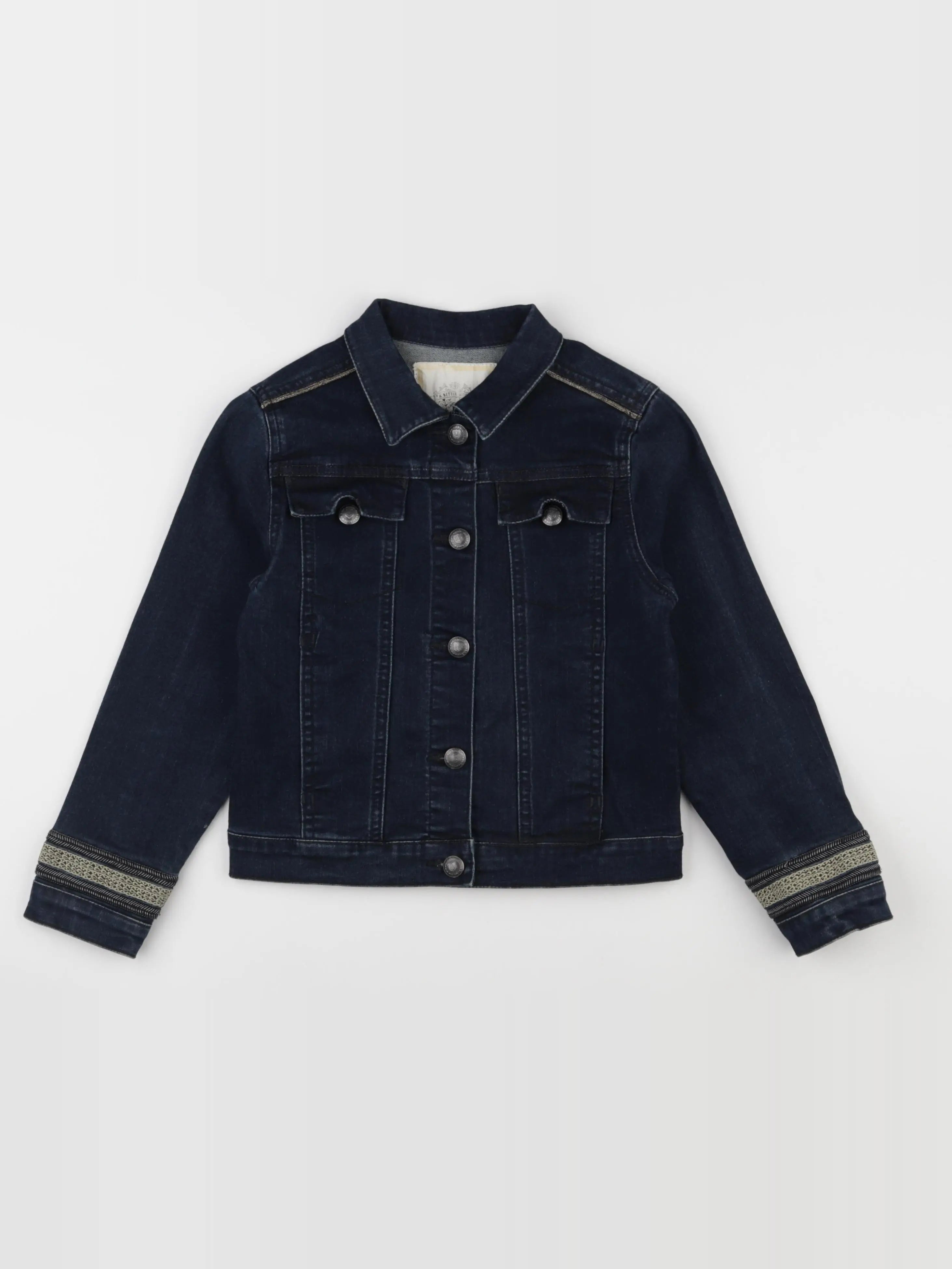 IKKS - veste bleu - 8 ans