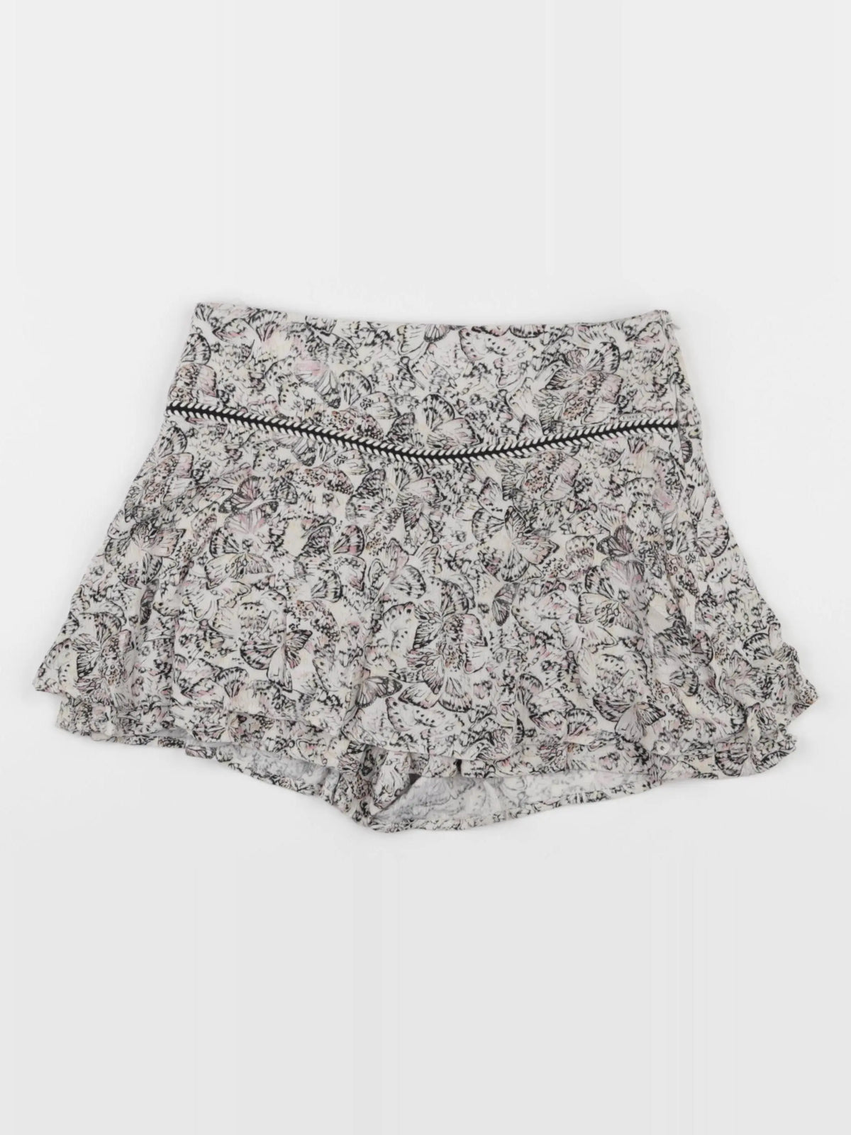 IKKS - jupe short beige - 8 ans