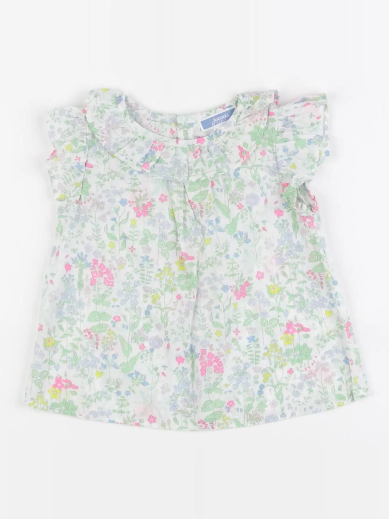 Jacadi - blouse liberty multicolore - 12 mois
