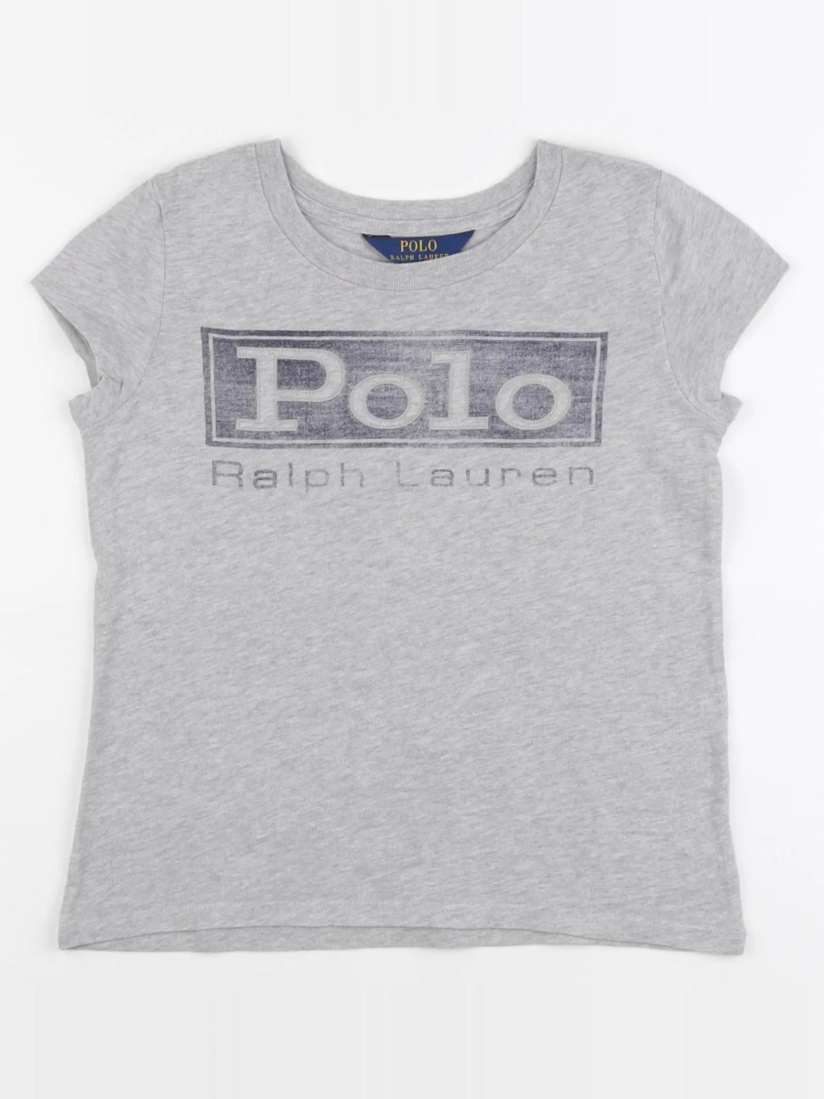 Ralph Lauren - tee-shirt gris - 7 ans
