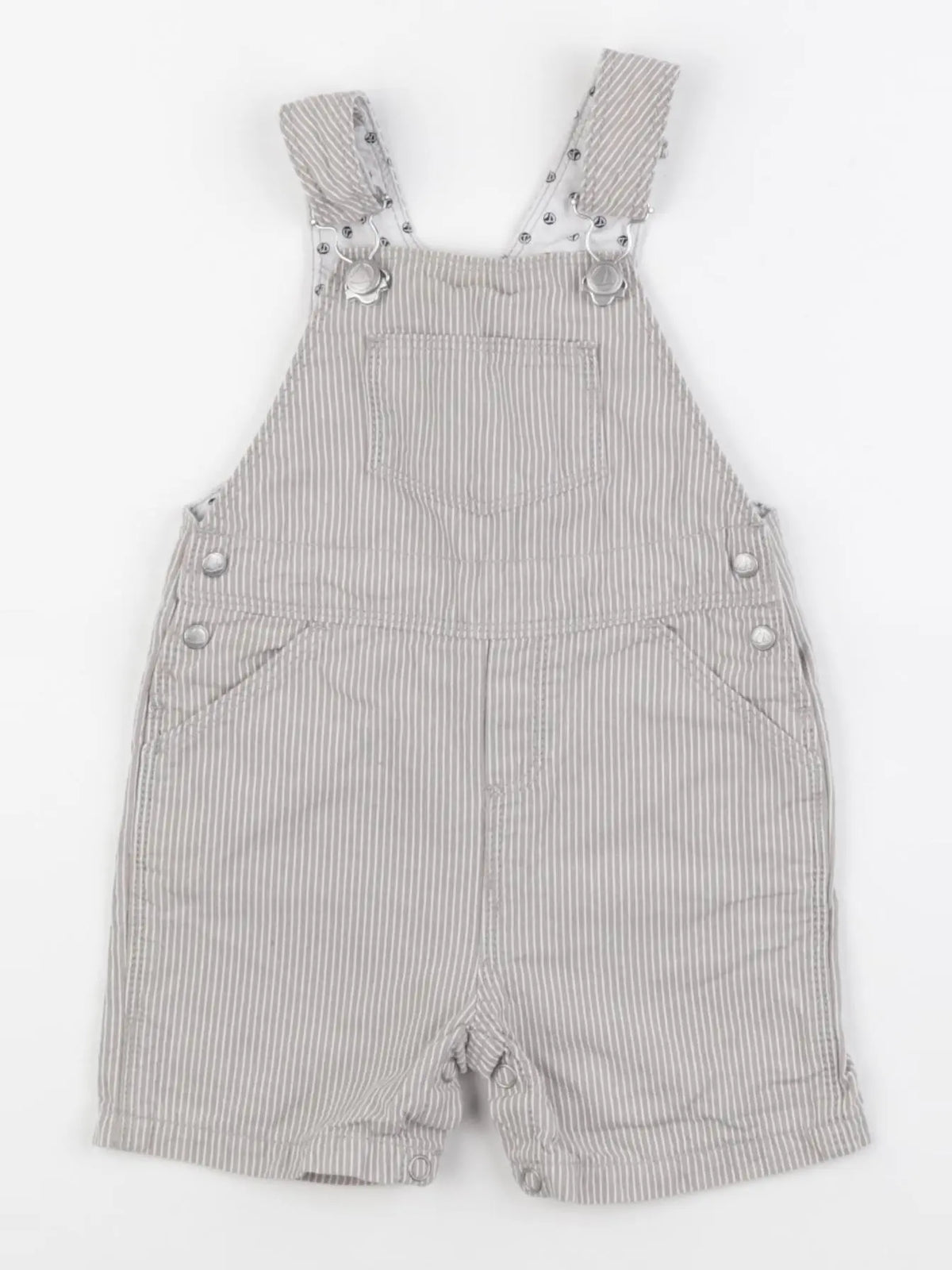 Petit Bateau - salopette beige - 6 mois