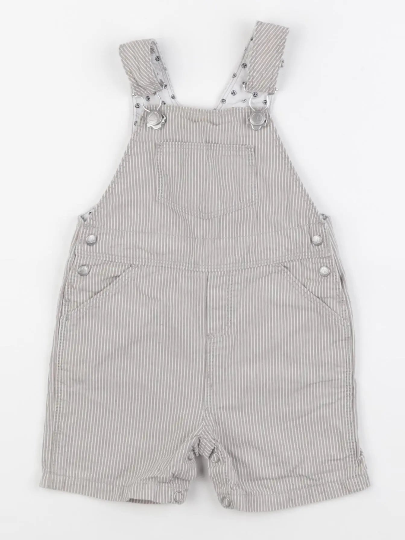 Petit Bateau - salopette beige - 6 mois