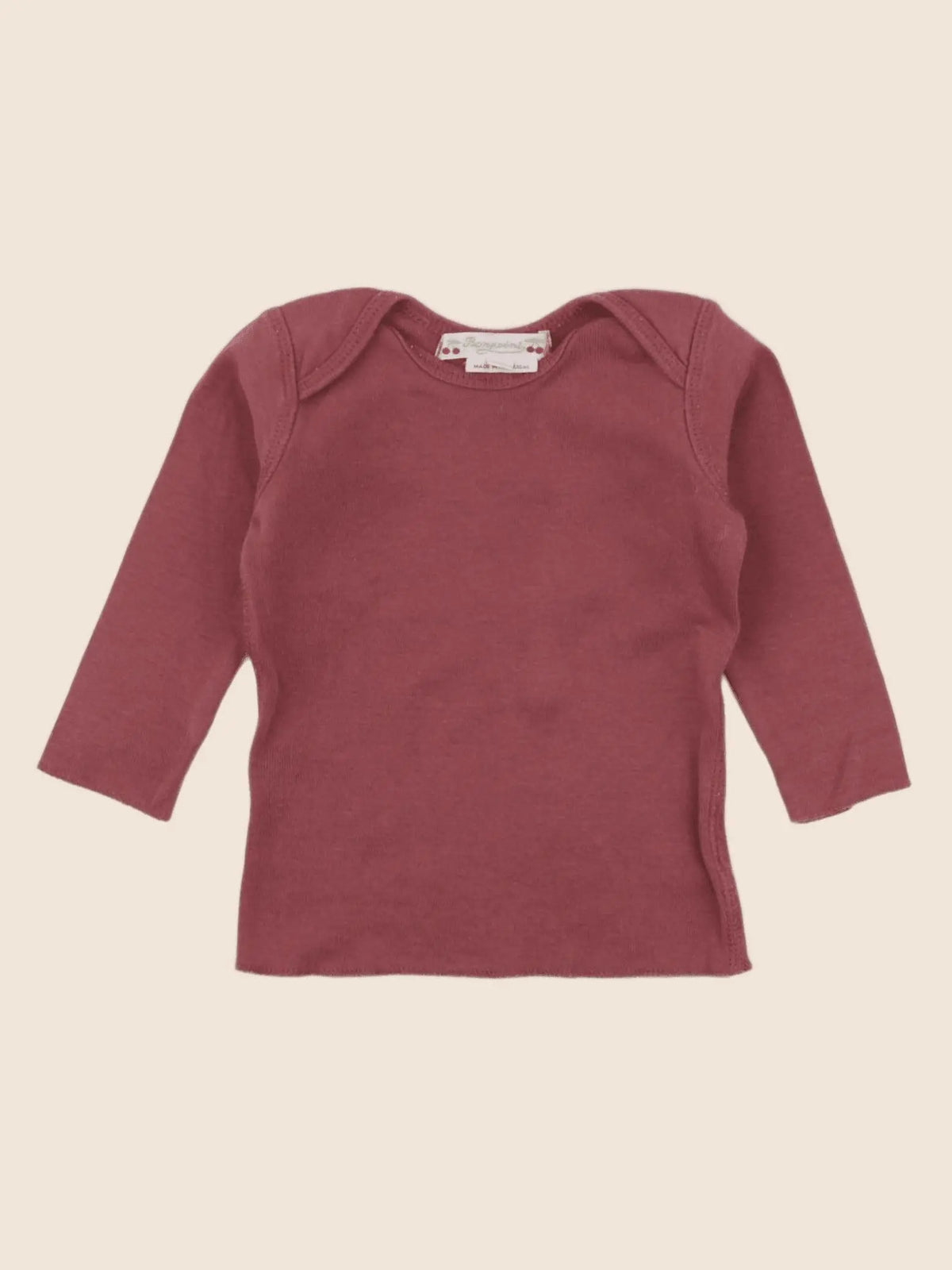 Bonpoint - maillot de corps rouge - 6 mois