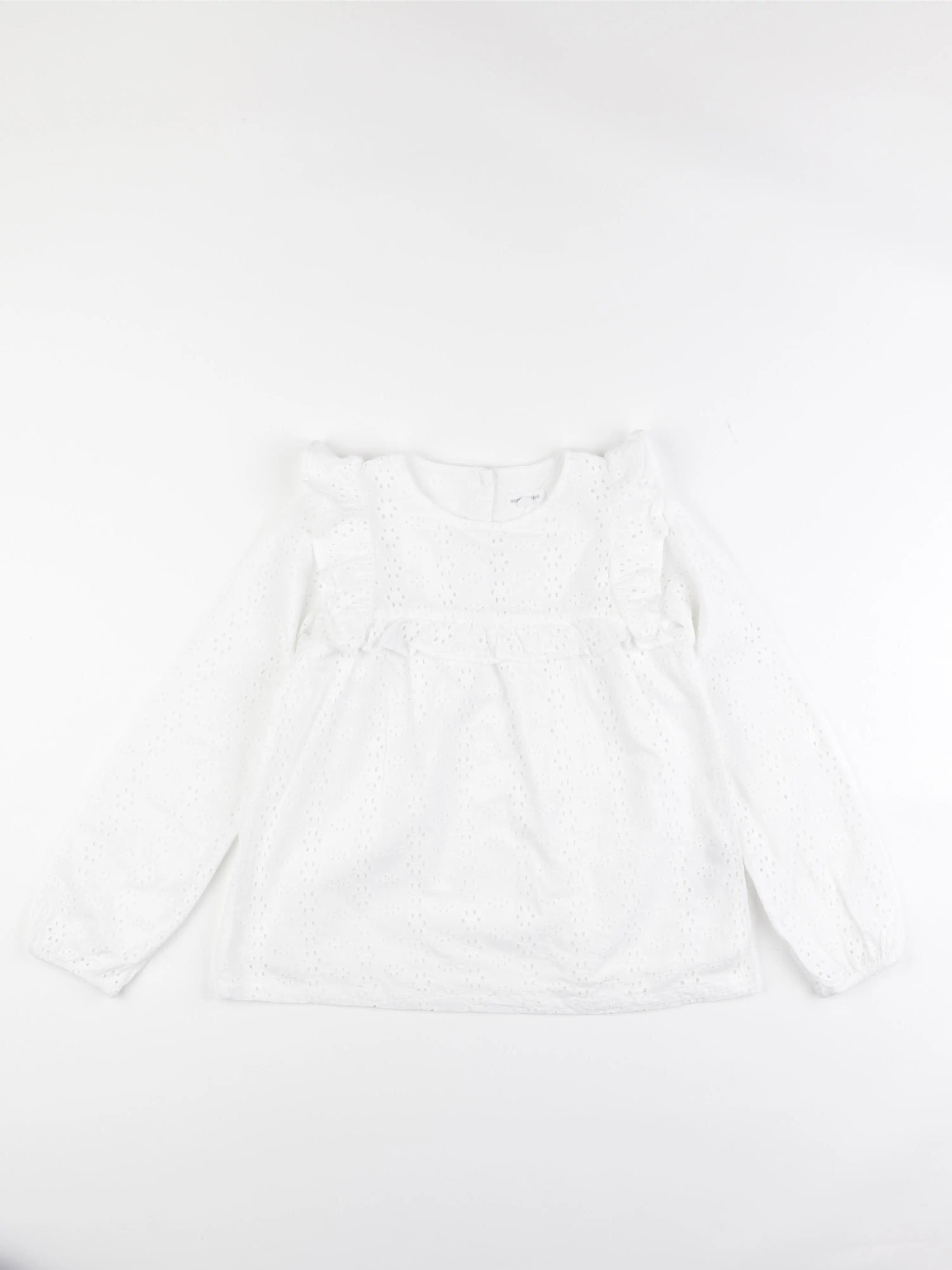 Vertbaudet - blouse blanc - 10 ans