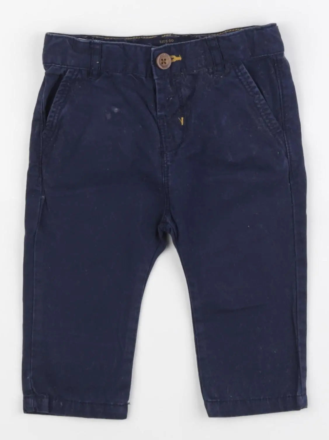 Zara - pantalon bleu - 3/6 mois