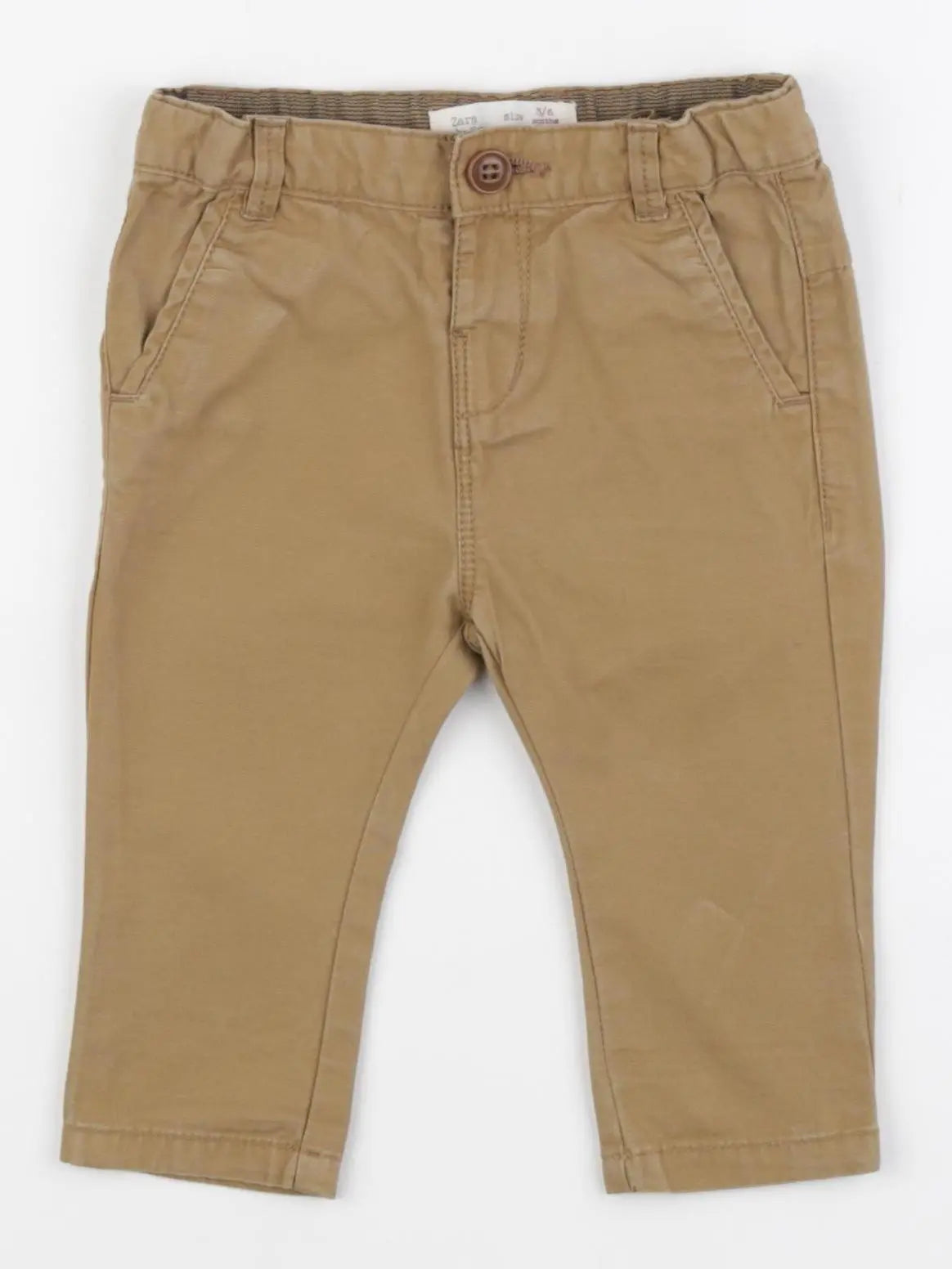 Zara - pantalon marron - 3/6 mois