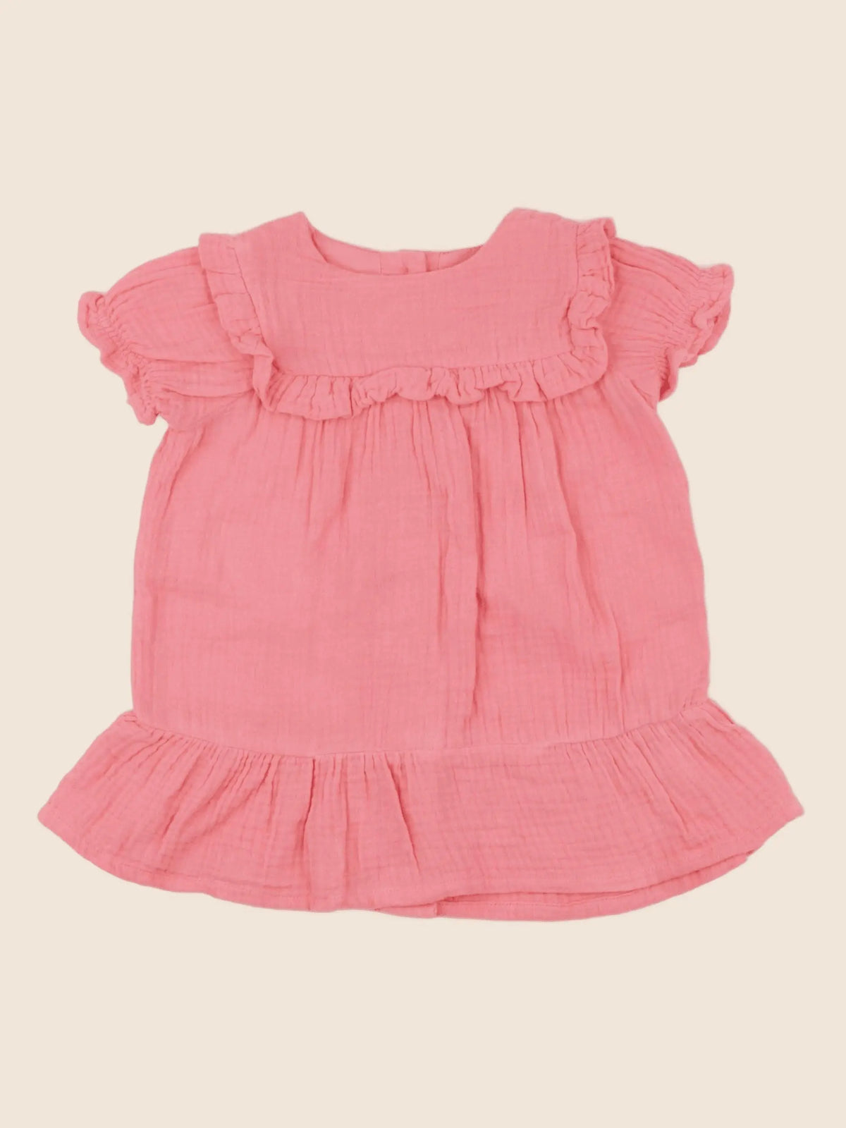 Vertbaudet - robe rose - 18 mois