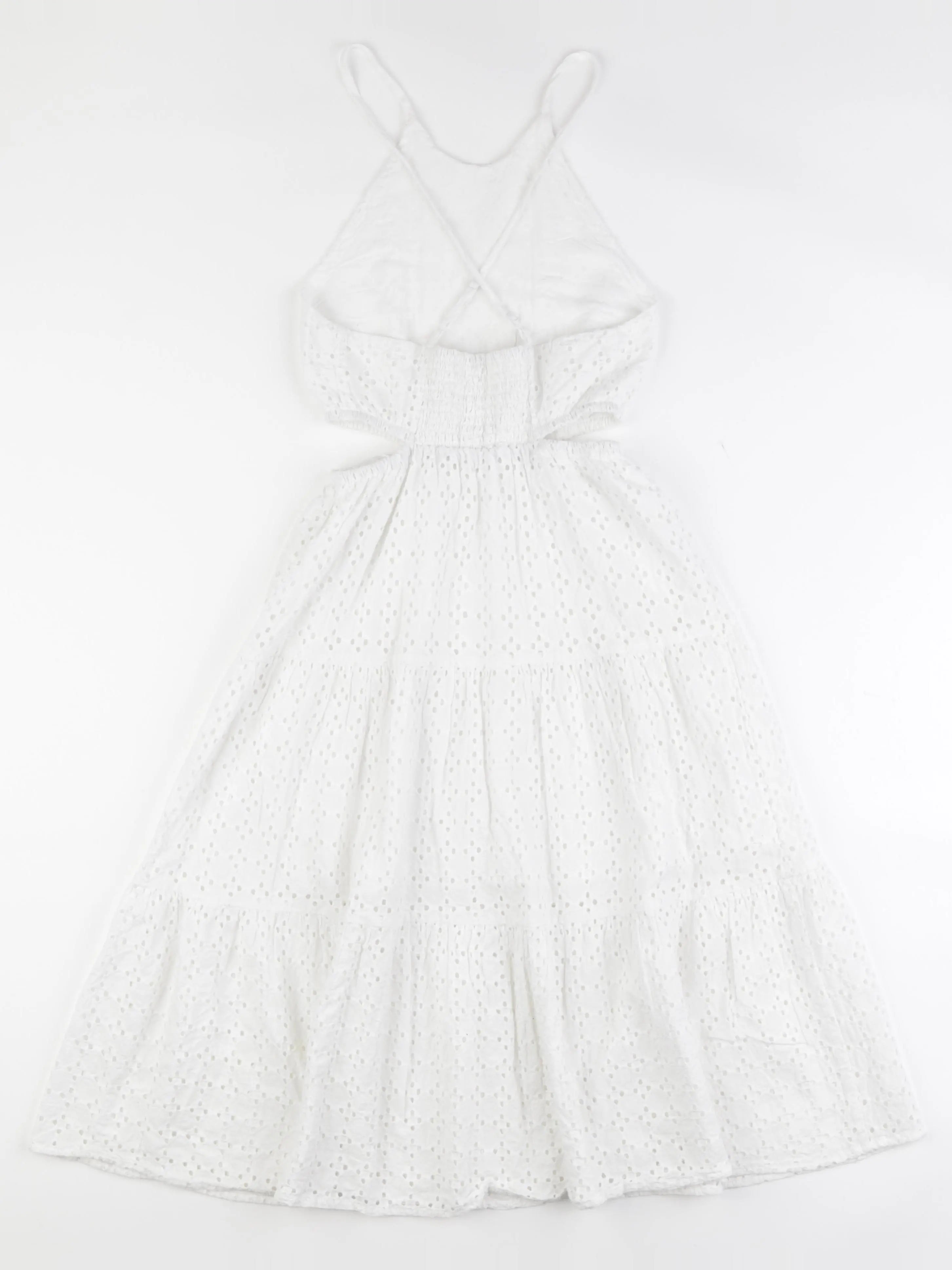 Monoprix - robe blanc - 10 ans