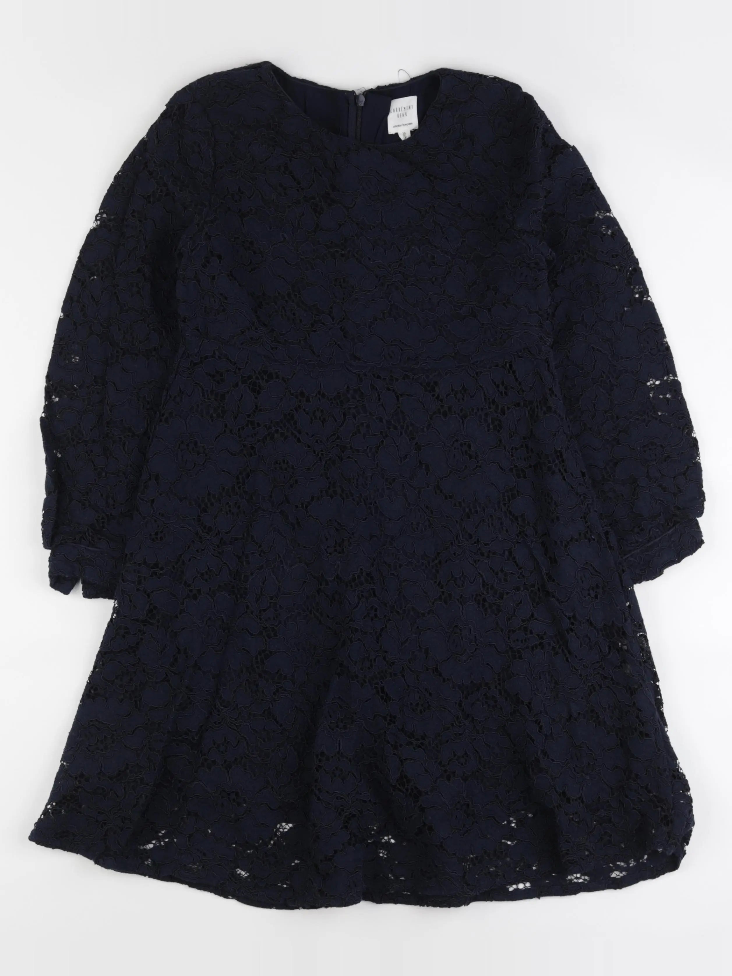 Carrément Beau - robe bleu - 10 ans