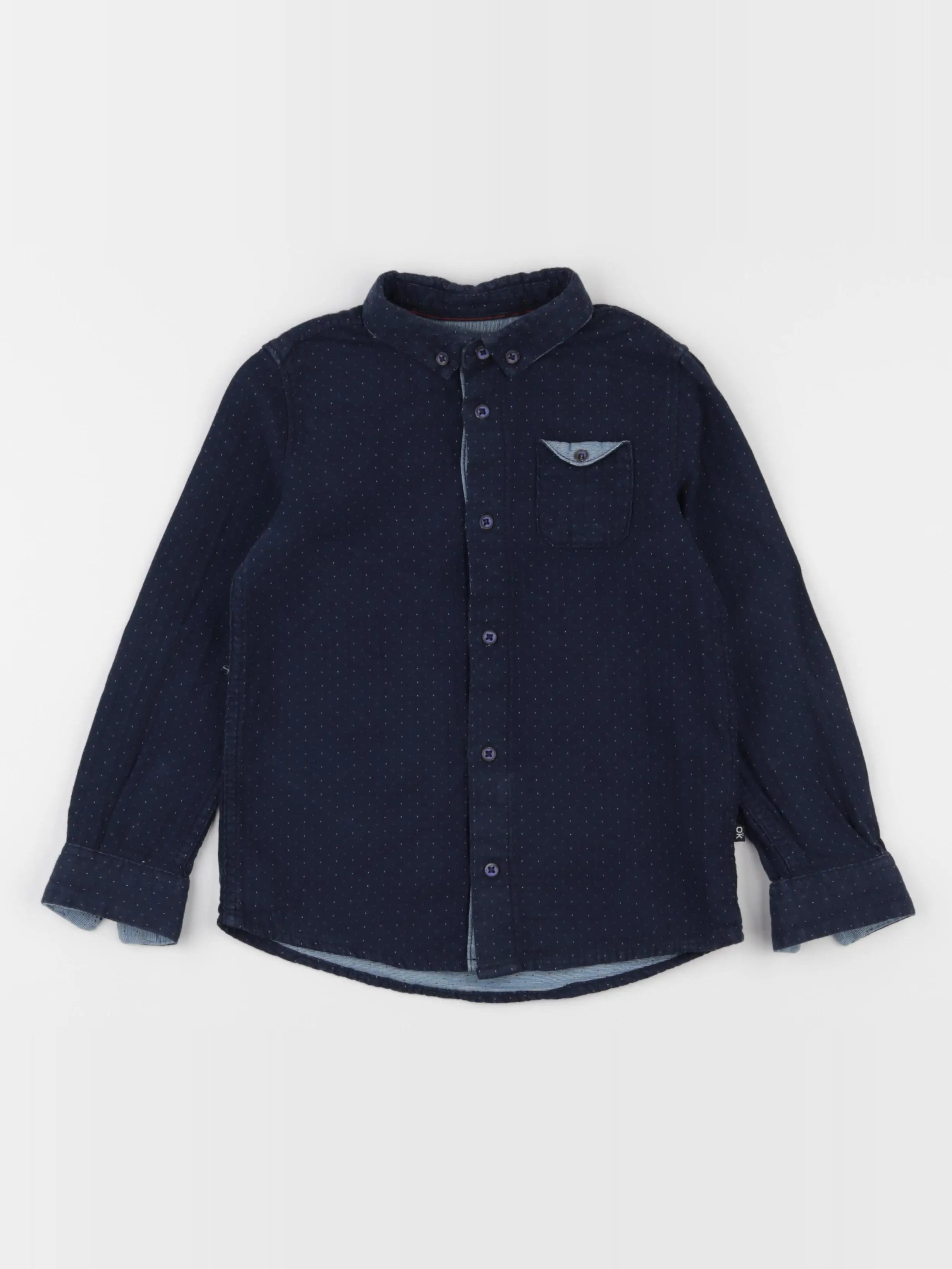 Okaidi - chemise bleu - 5 ans