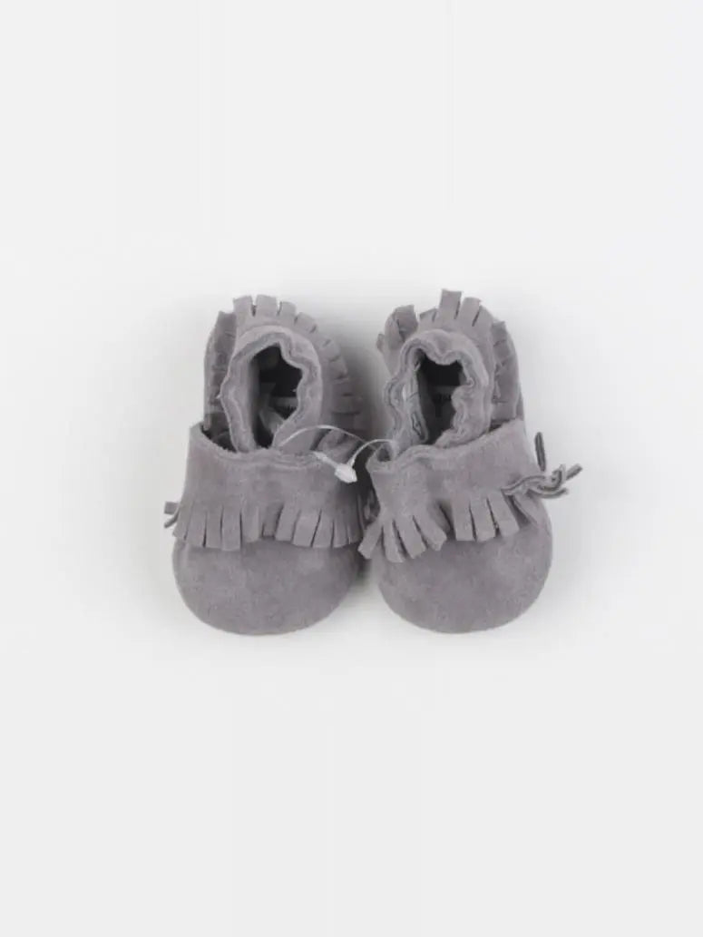 Monoprix - chaussons gris - pointure 15/16