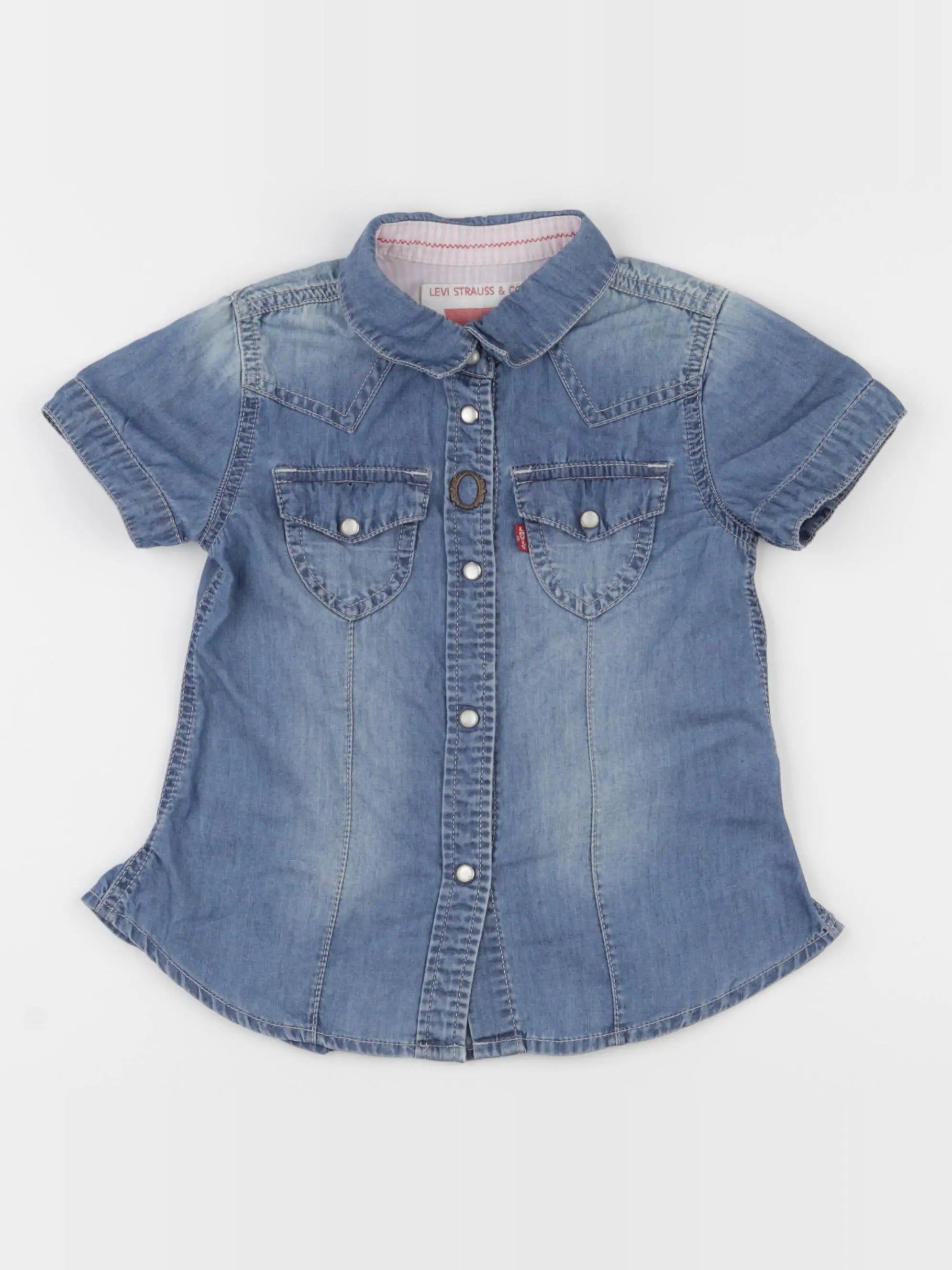 Levi's - chemise bleu - 5 ans