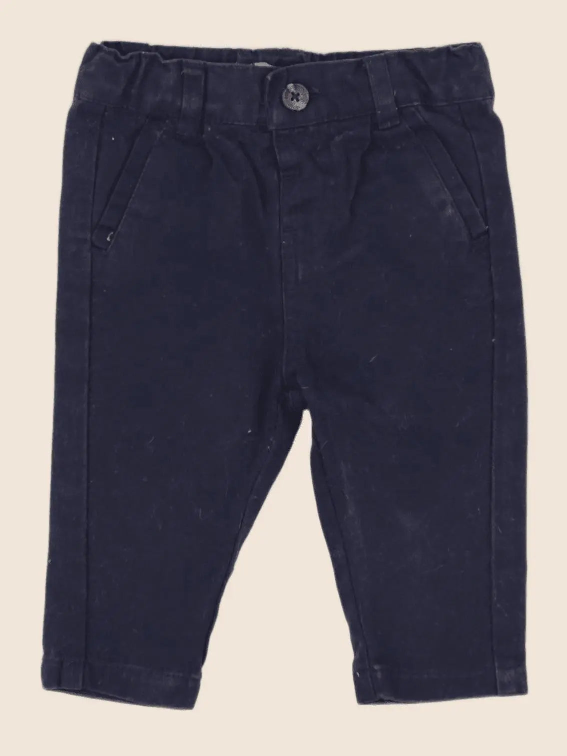 Vertbaudet - pantalon bleu - 3 mois
