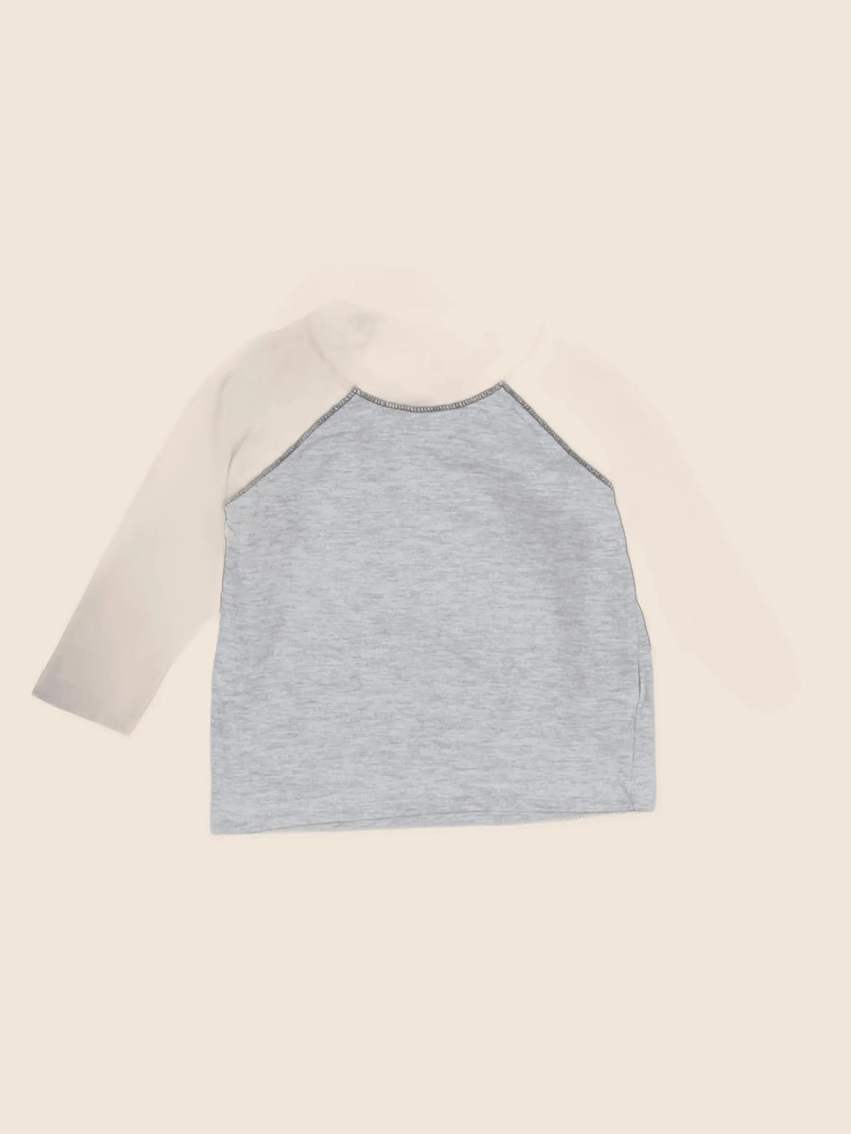 H&M - tee-shirt gris - 2/4 mois
