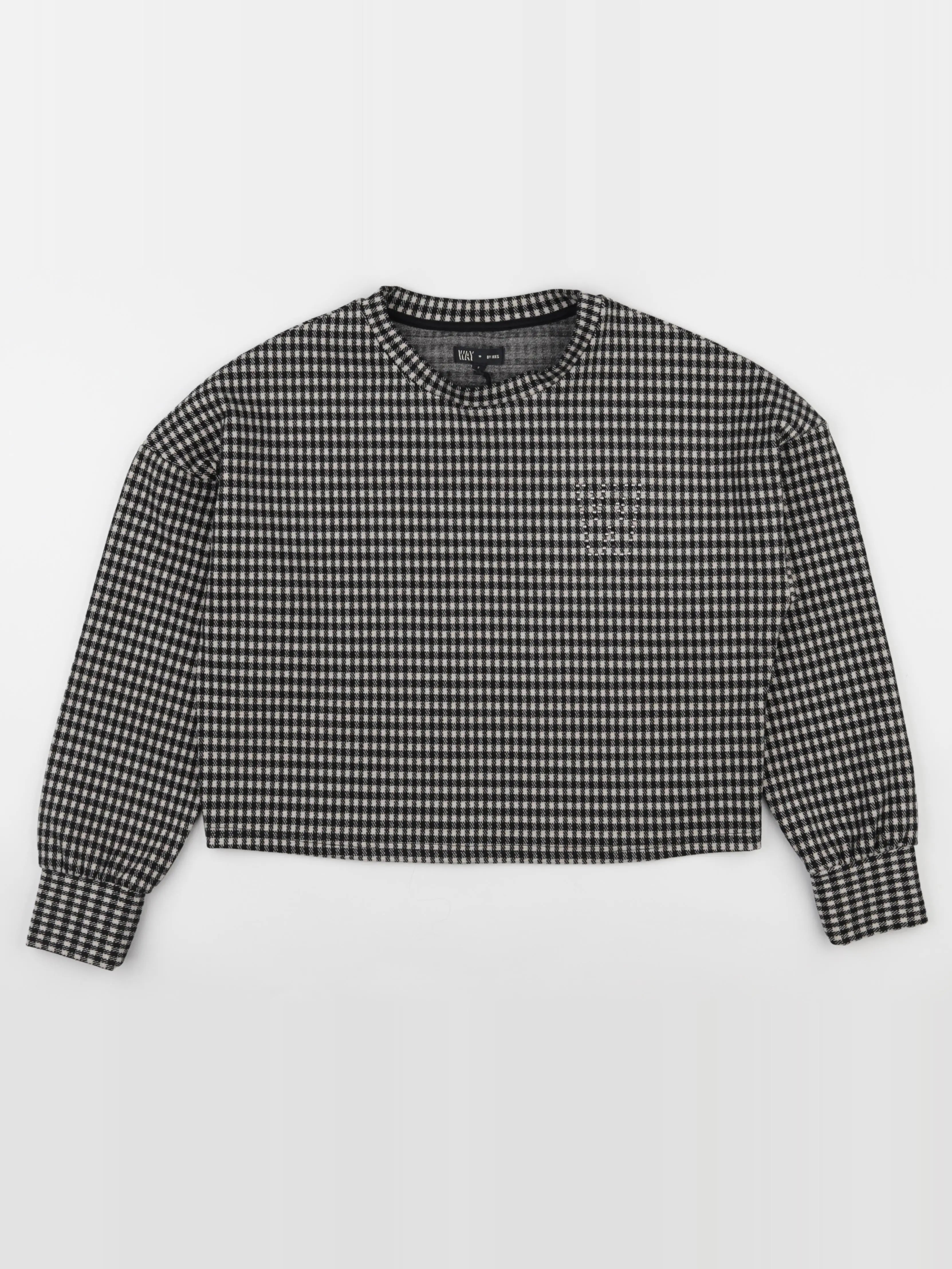 IKKS - sweat noir, marron - 14 ans