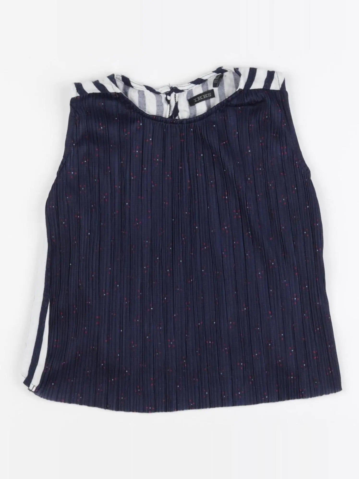 IKKS - blouse bleu, blanc - 4 ans