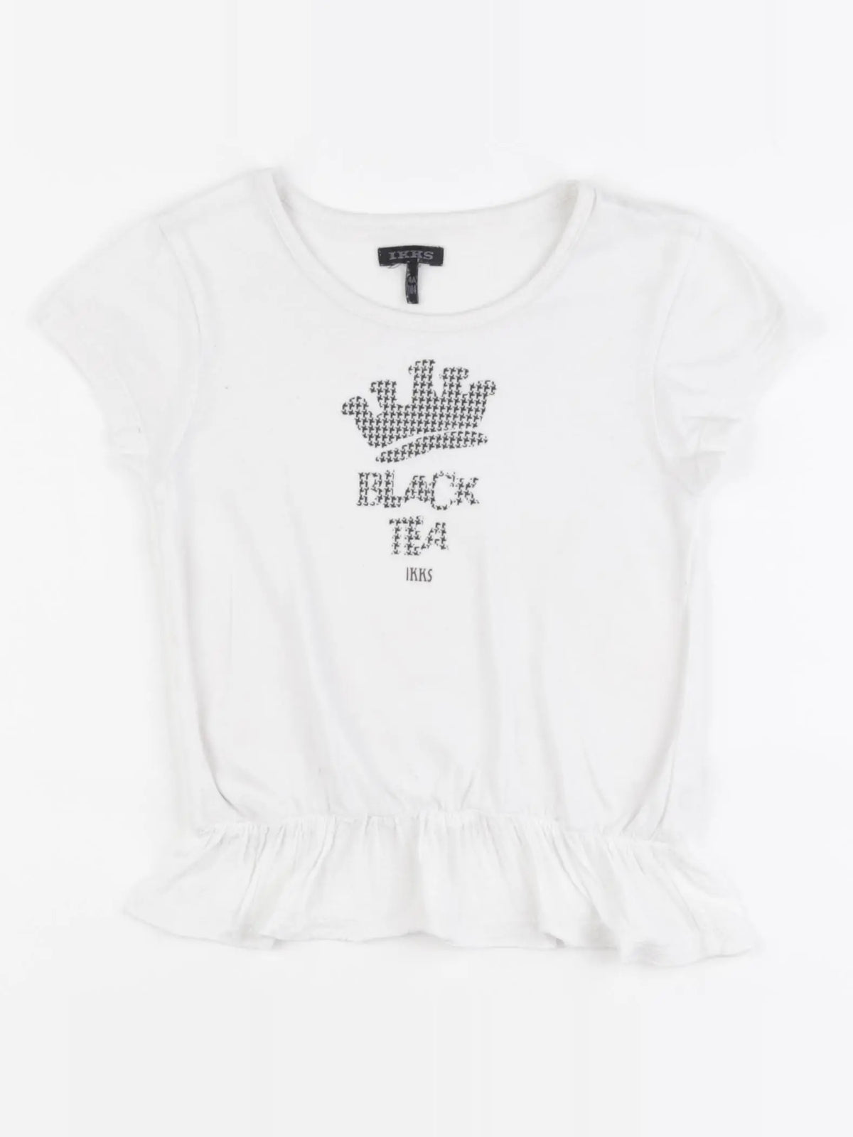 IKKS - tee-shirt blanc - 4 ans